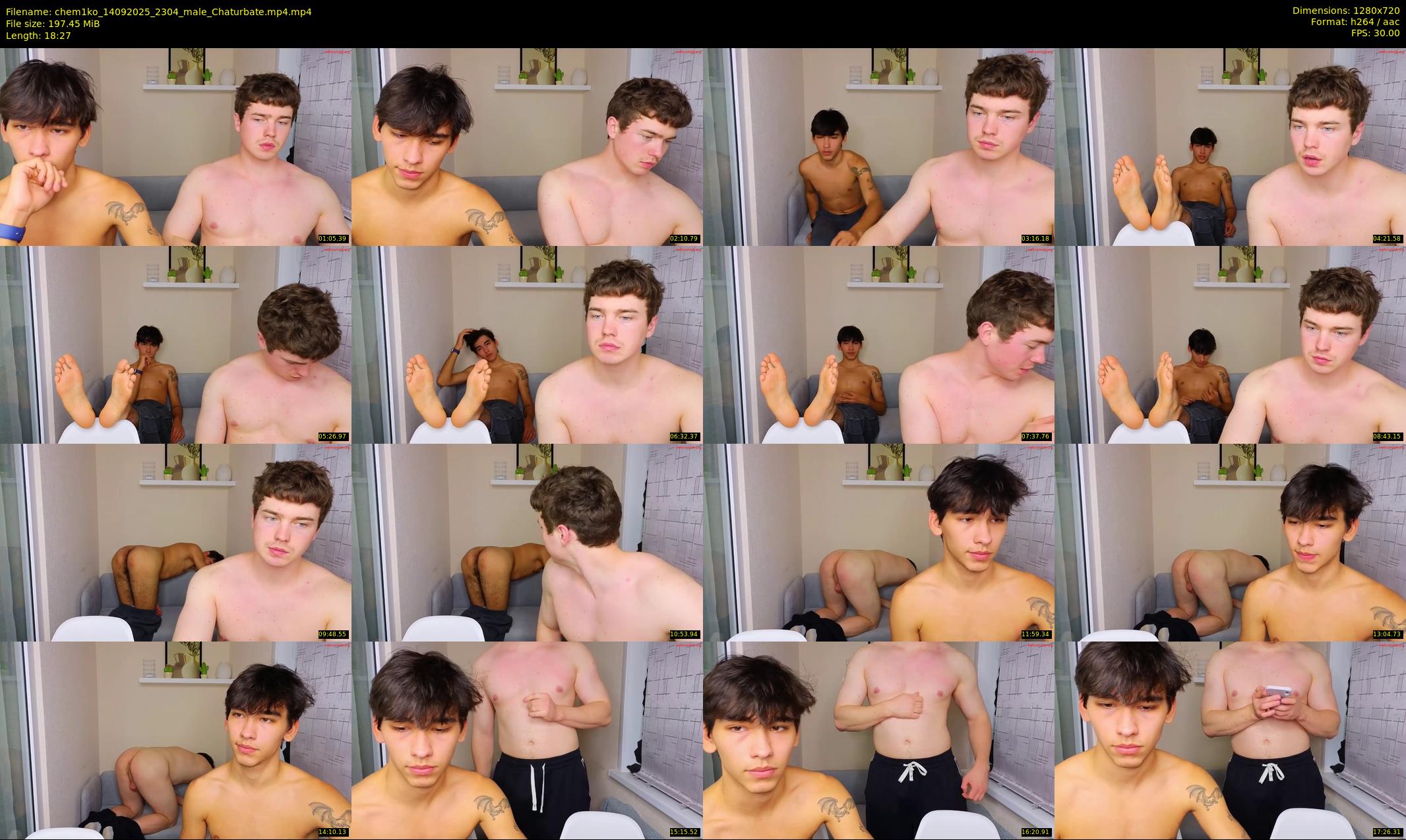 chem1ko — 19 minute Chaturbate male cam show recording, 720p, Sep 14, 2025