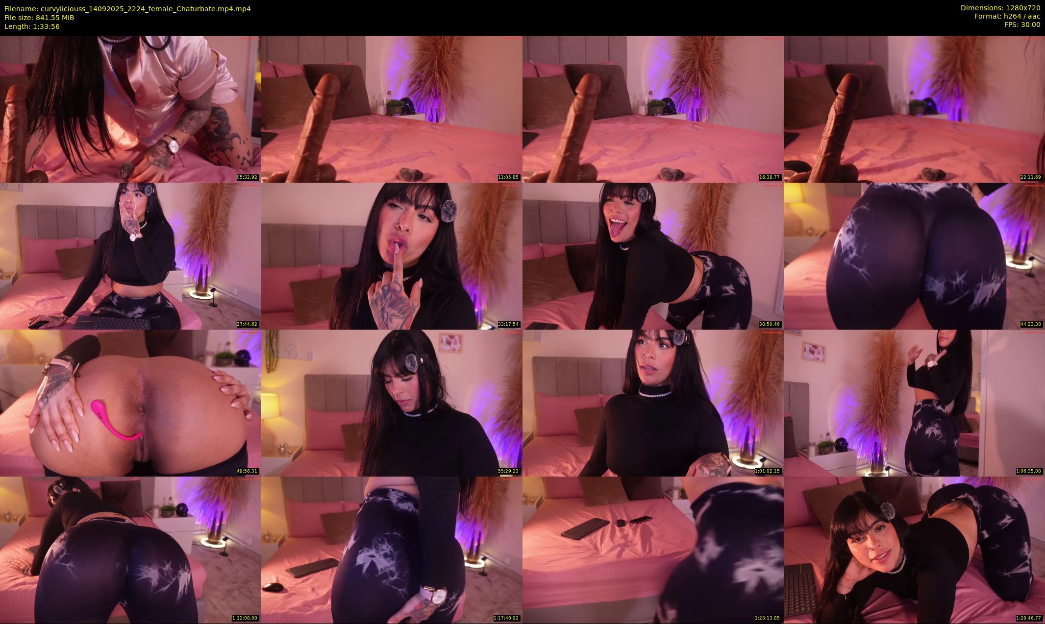 curvyliciouss — 94 minute Chaturbate female cam show recording, 720p, Sep 14, 2025