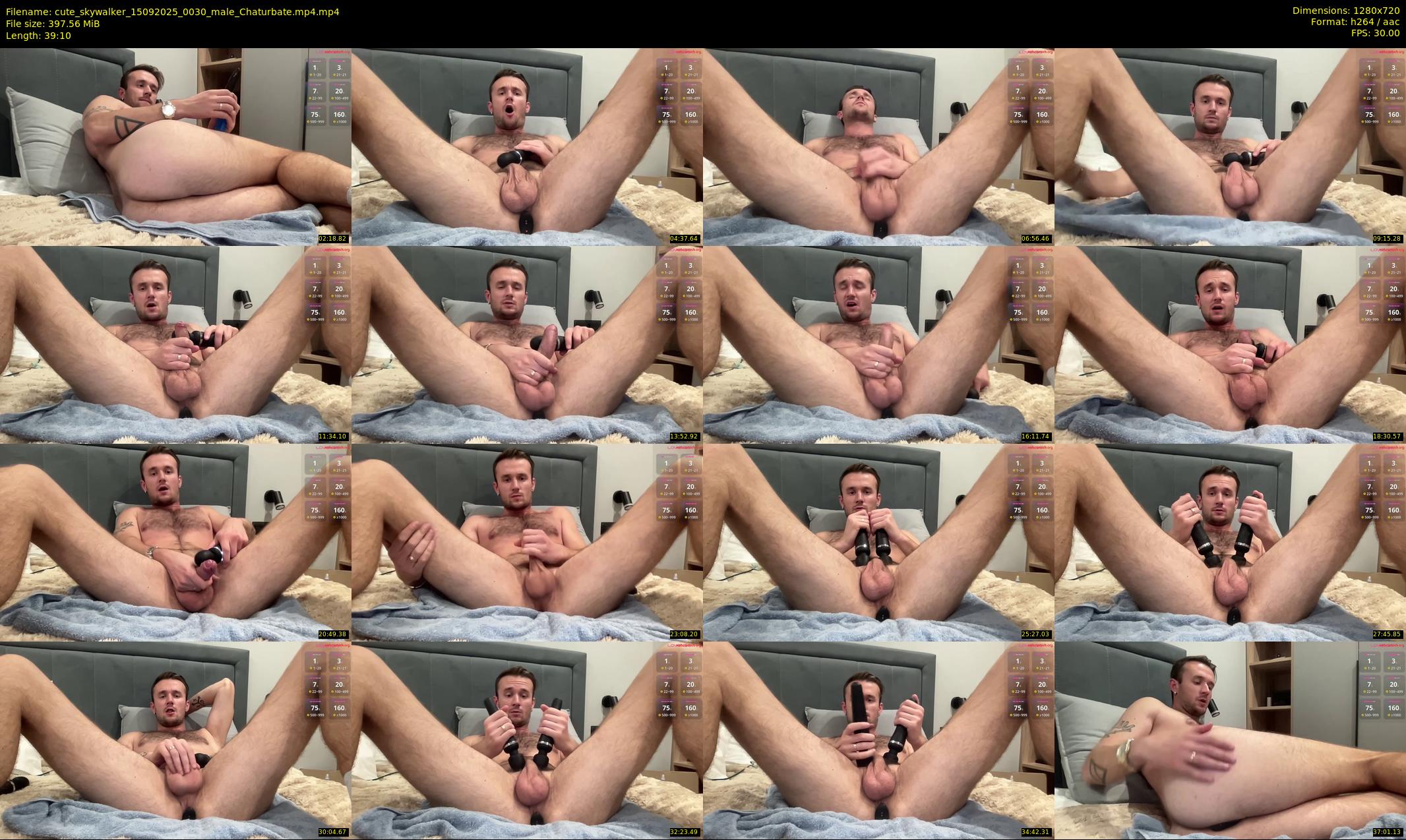 cute_skywalker — 40 minute Chaturbate male cam show recording, 720p, Sep 15, 2025