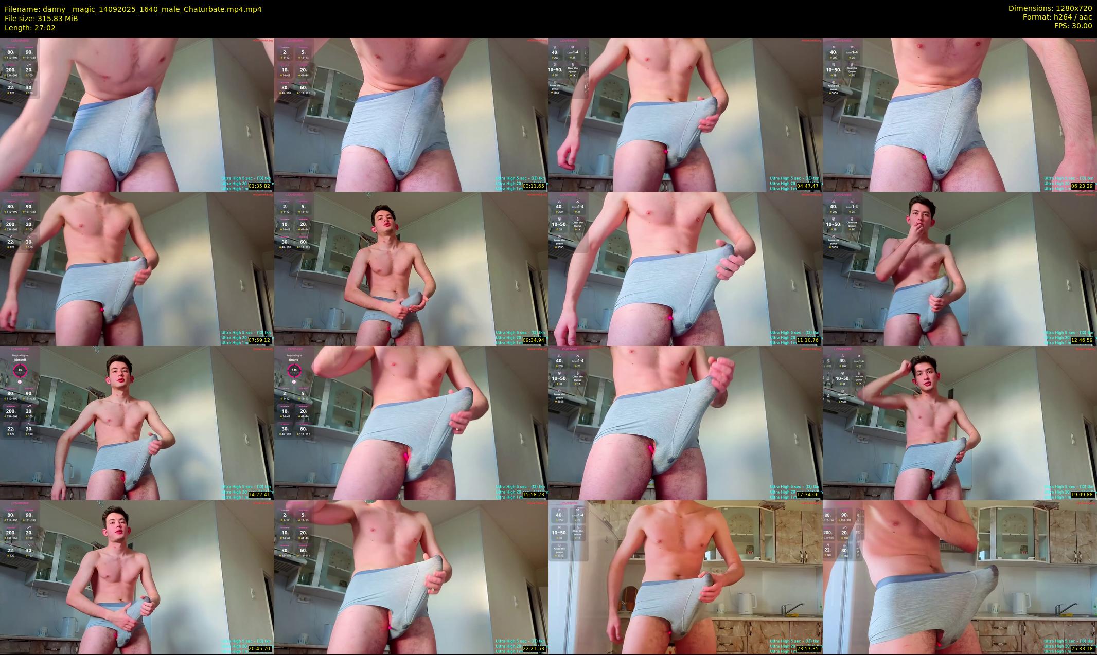danny__magic — 28 minute Chaturbate male cam show recording, 720p, Sep 14, 2025
