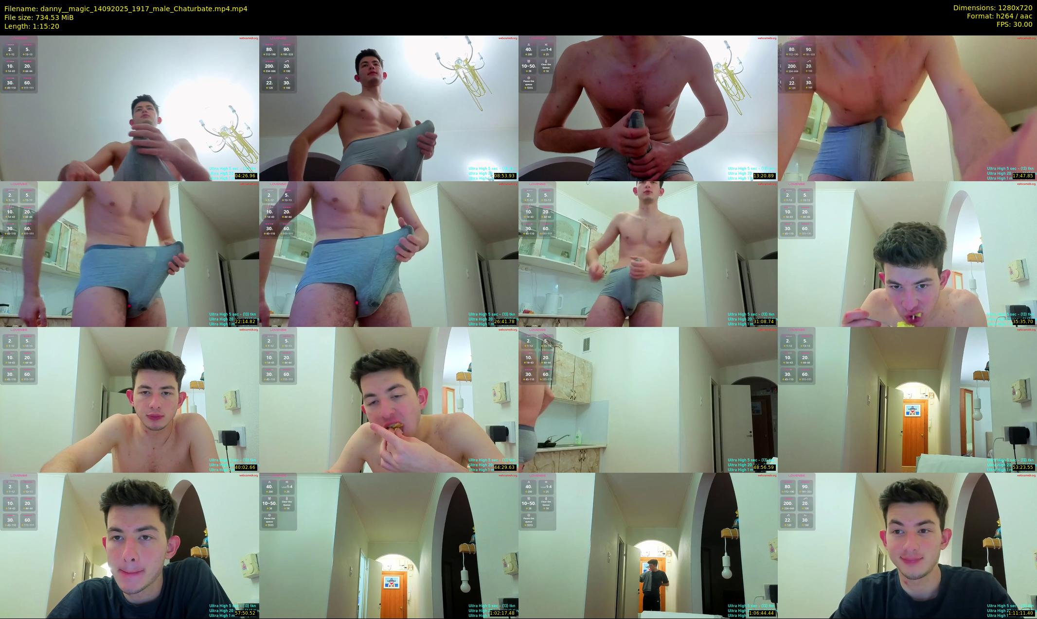 danny__magic — 76 minute Chaturbate male cam show recording, 720p, Sep 14, 2025