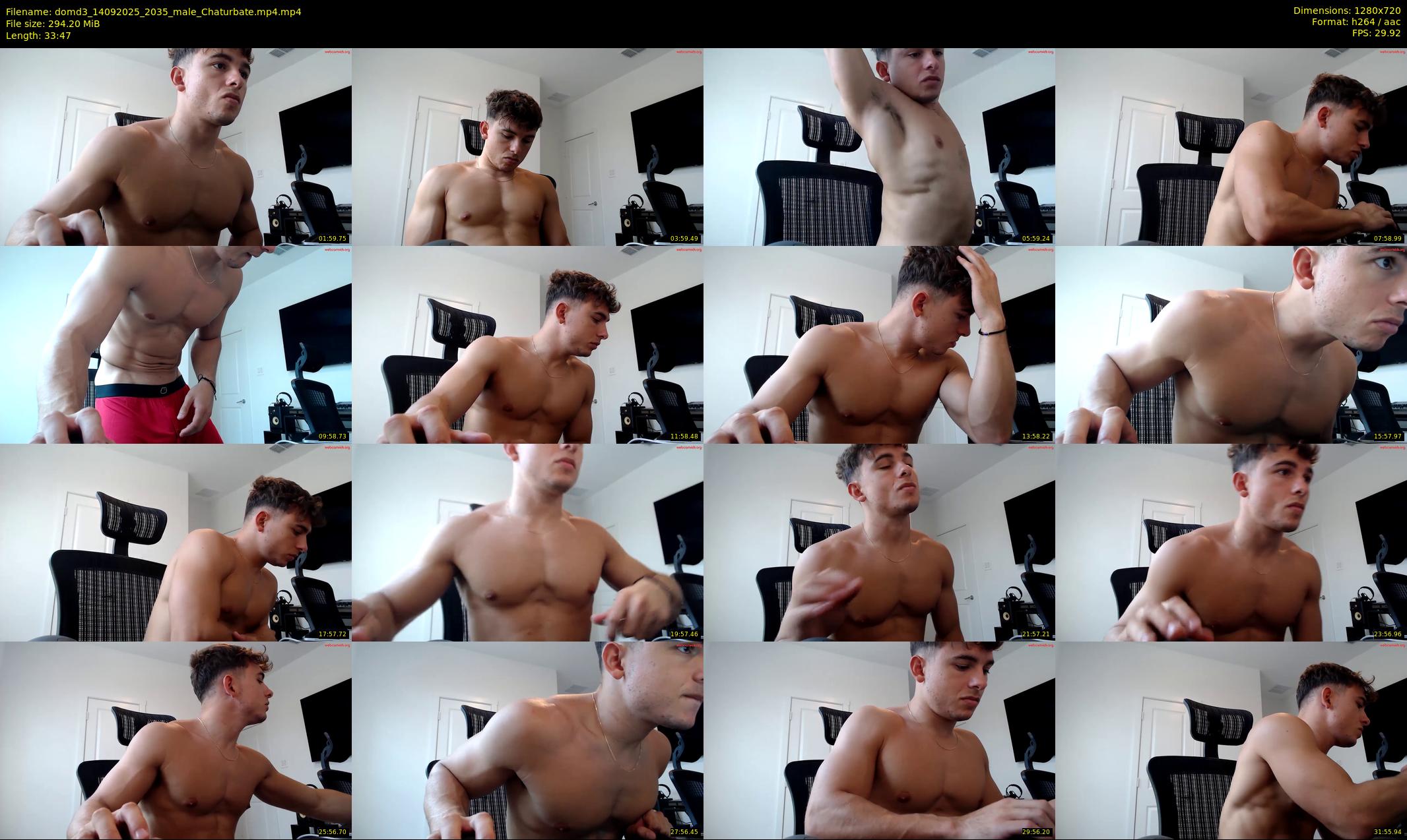 domd3 — 34 minute Chaturbate male cam show recording, 720p, Sep 14, 2025