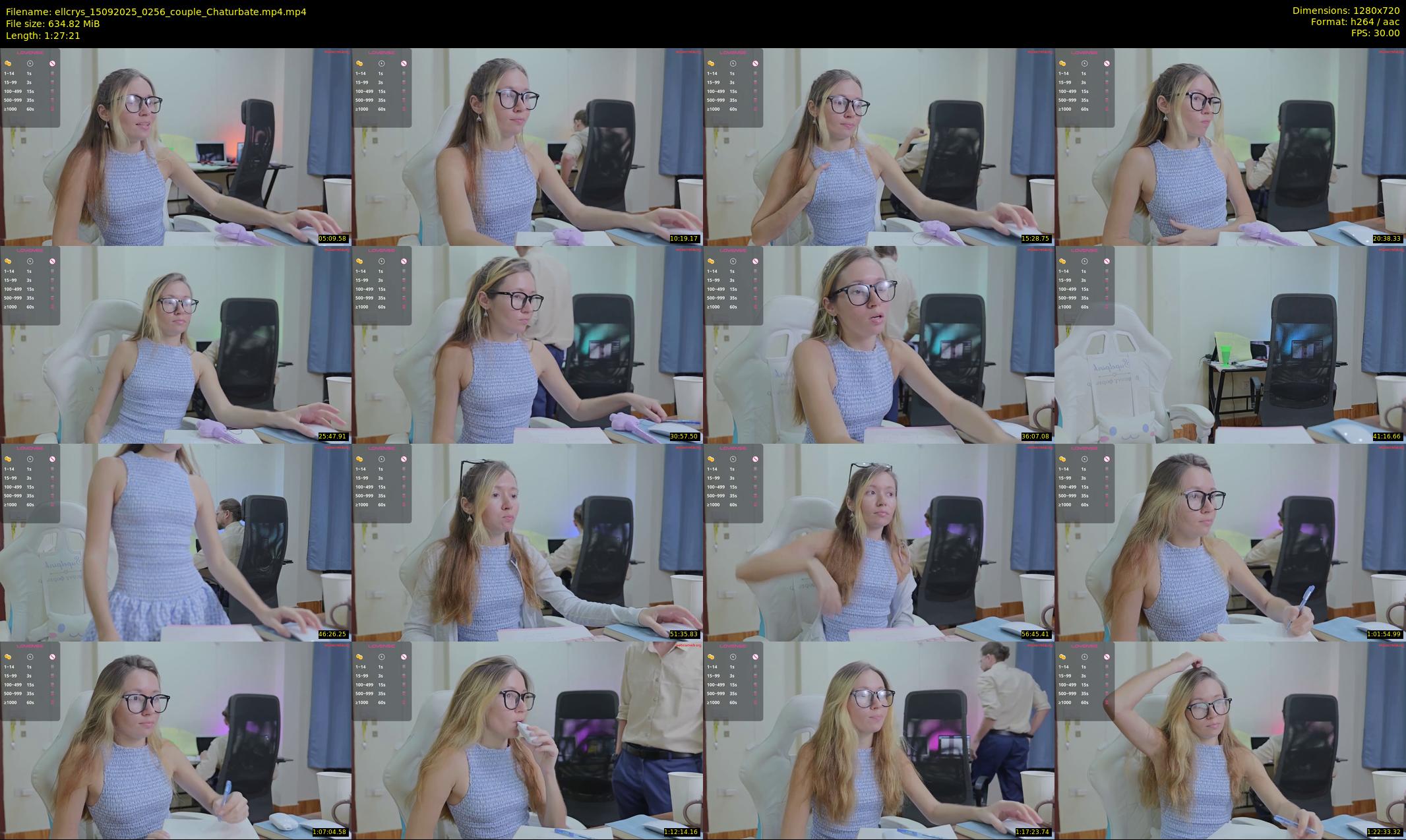ellcrys — 88 minute Chaturbate couple cam show recording, 720p, Sep 15, 2025