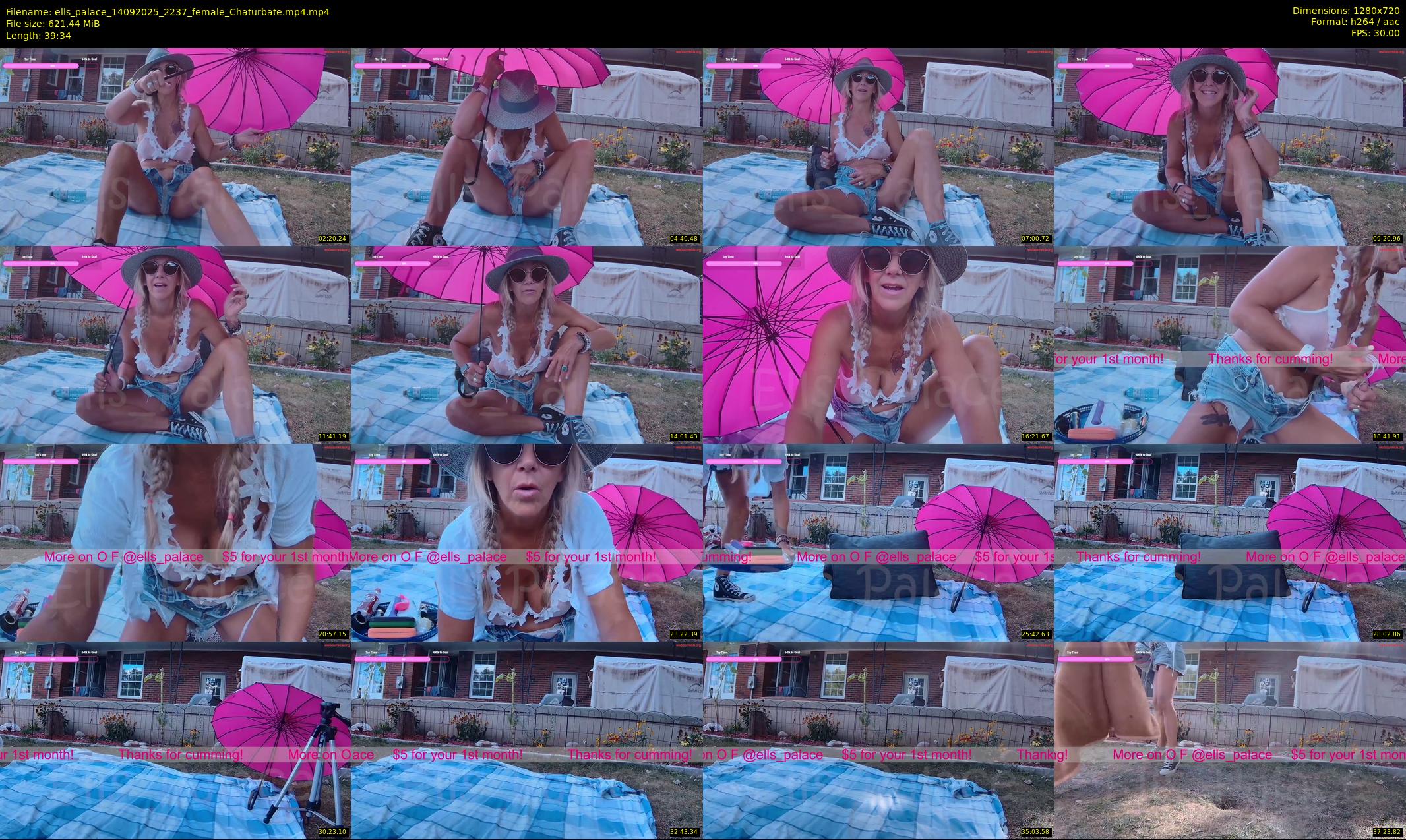 ells_palace — 40 minute Chaturbate female cam show recording, 720p, Sep 14, 2025