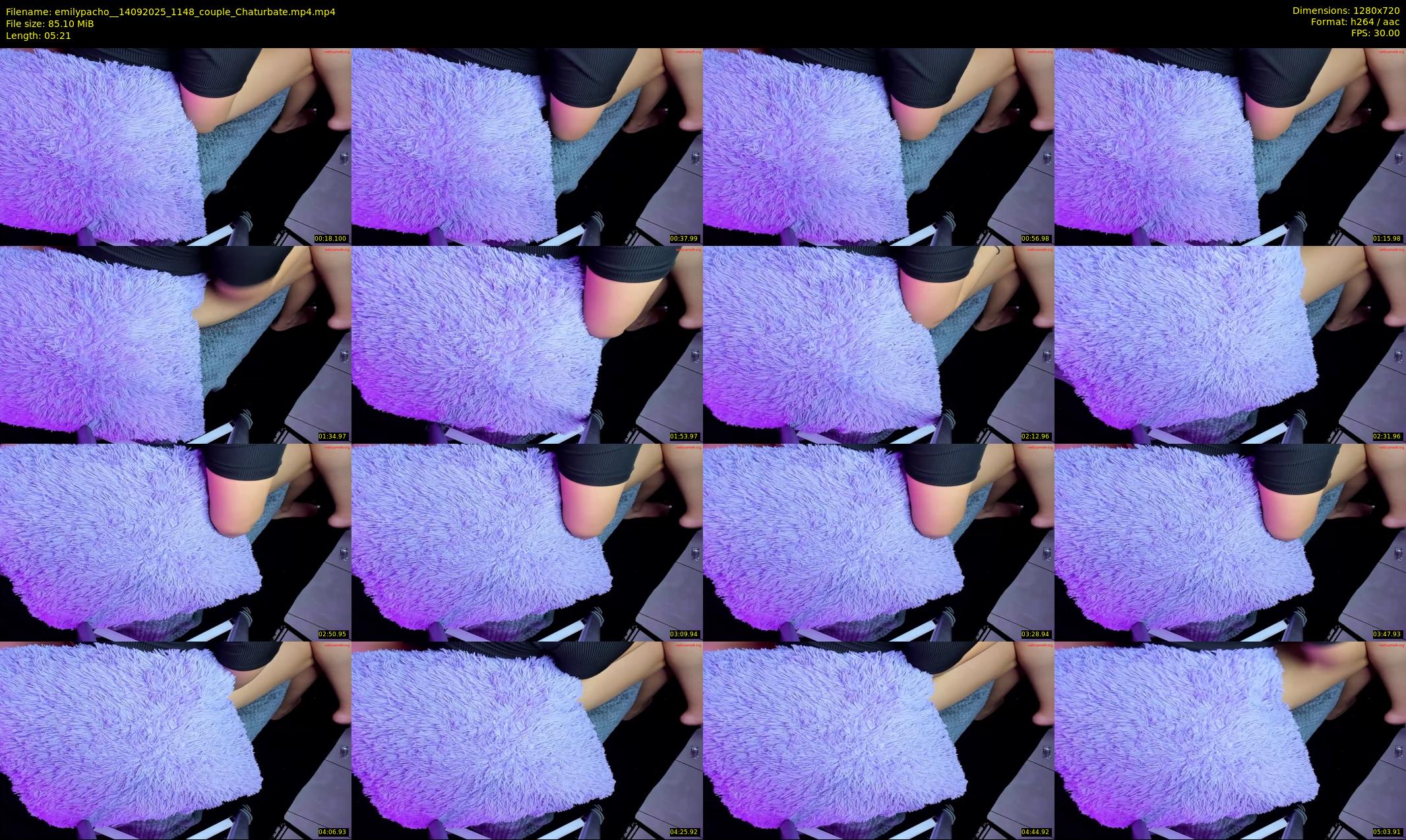 emilypacho_ — 6 minute Chaturbate couple cam show recording, 720p, Sep 14, 2025