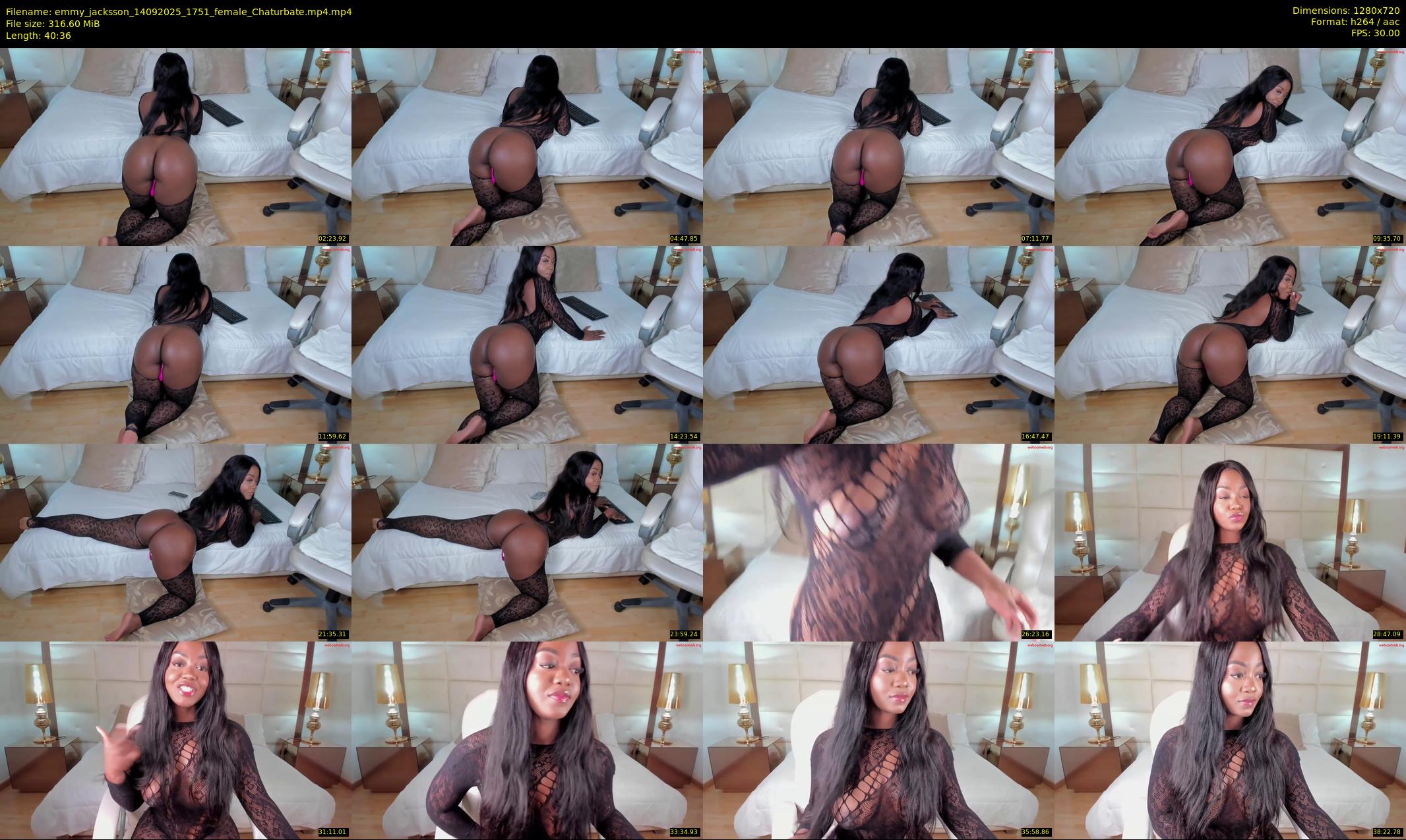 emmy_jacksson — 41 minute Chaturbate female cam show recording, 720p, Sep 14, 2025