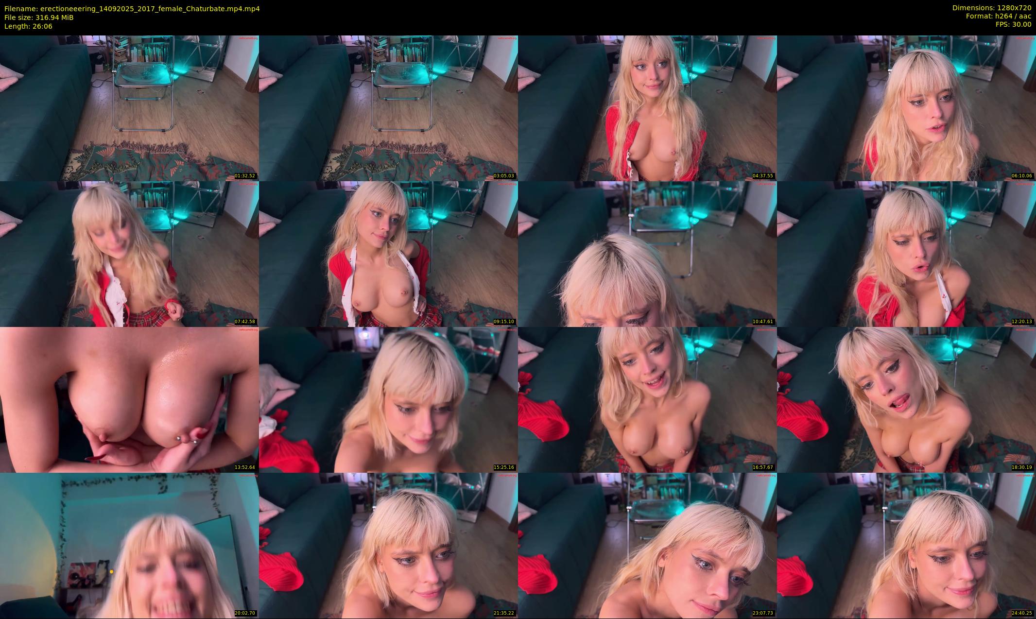 erectioneeering — 27 minute Chaturbate female cam show recording, 720p, Sep 14, 2025