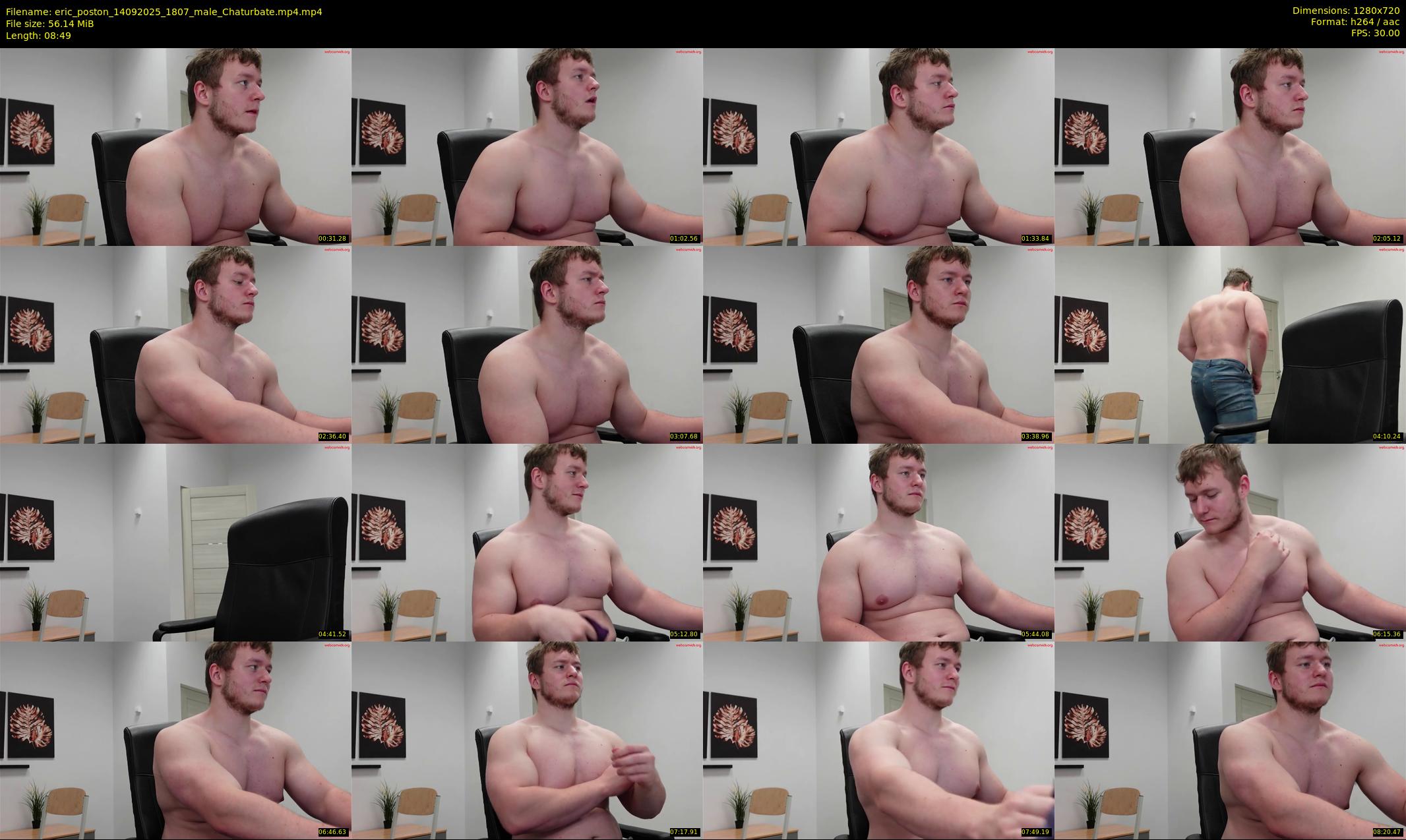 eric_poston — 9 minute Chaturbate male cam show recording, 720p, Sep 14, 2025