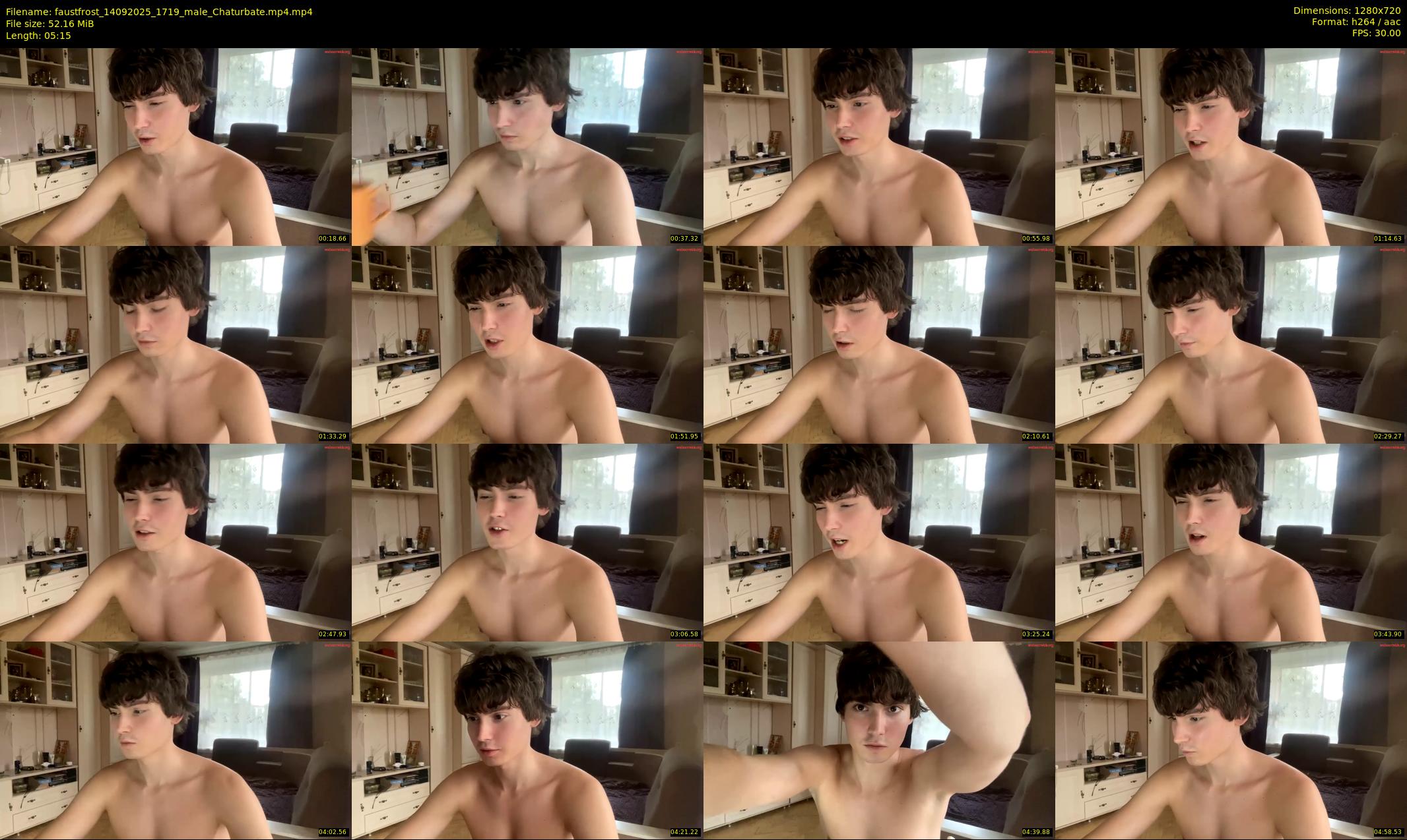 faustfrost — 6 minute Chaturbate male cam show recording, 720p, Sep 14, 2025