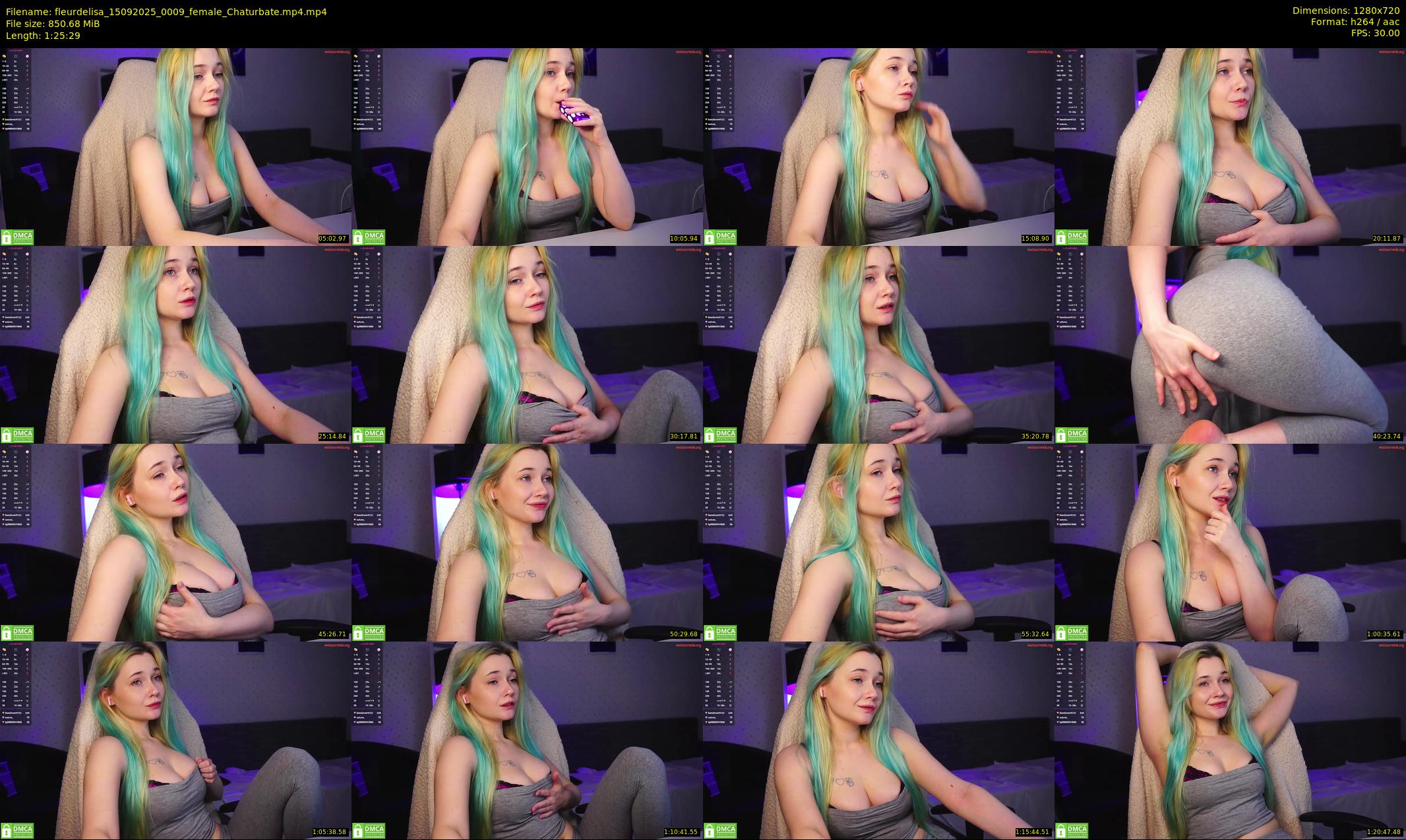 fleurdelisa — 86 minute Chaturbate female cam show recording, 720p, Sep 15, 2025