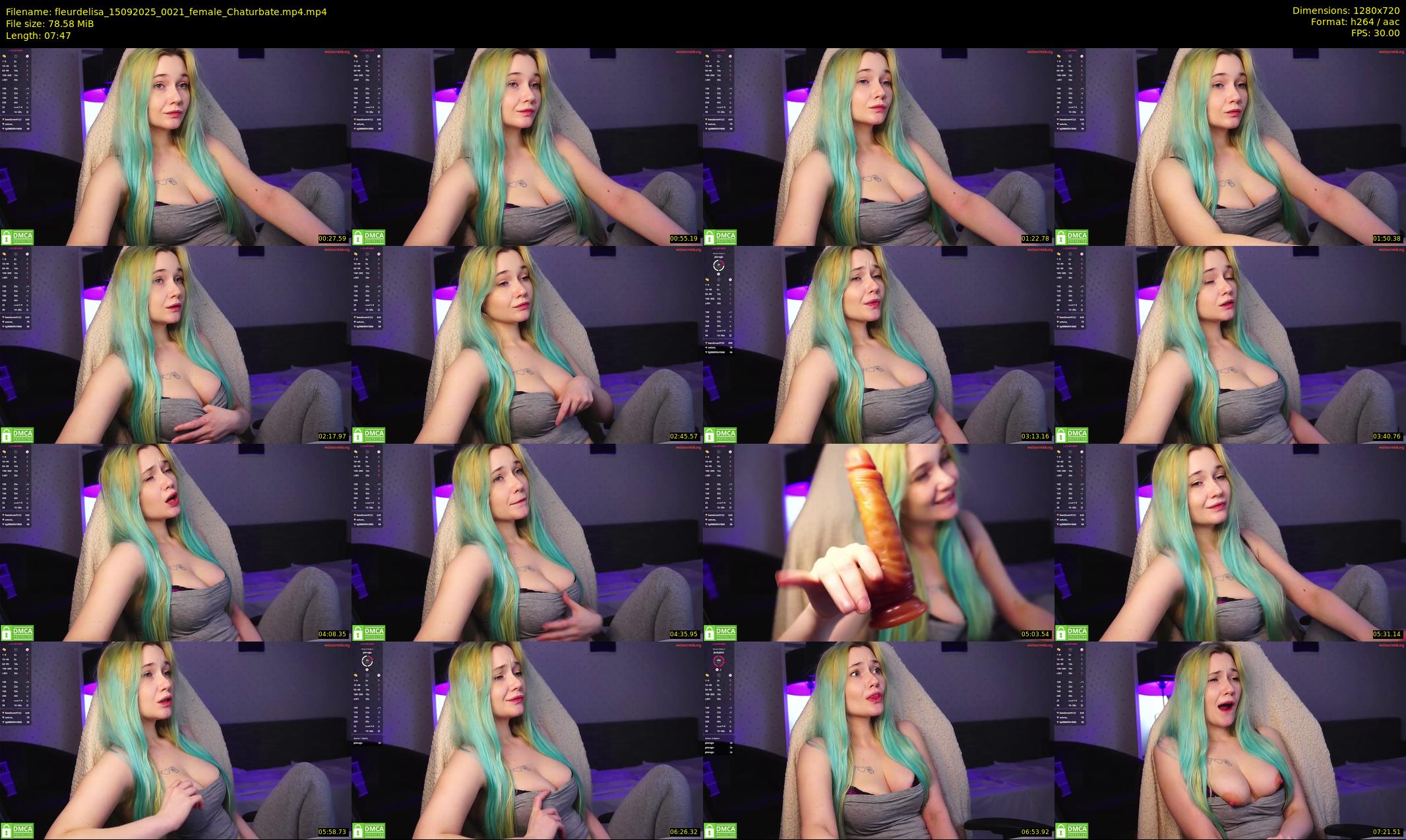 fleurdelisa — 8 minute Chaturbate female cam show recording, 720p, Sep 15, 2025