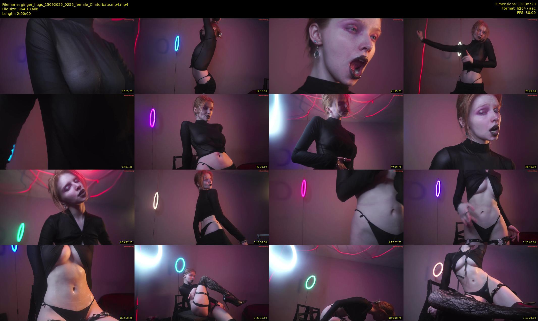 ginger_hugs — 120 minute Chaturbate female cam show recording, 720p, Sep 15, 2025