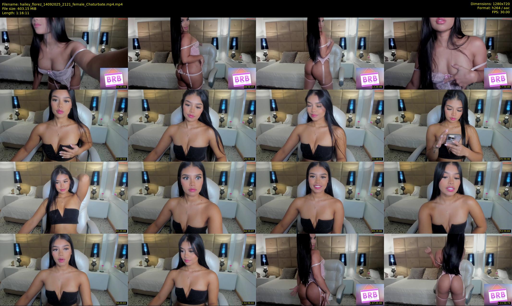 hailey_florez — 77 minute Chaturbate female cam show recording, 720p, Sep 14, 2025