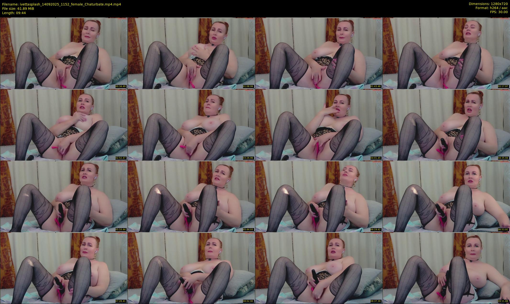 ivettasplash — 10 minute Chaturbate female cam show recording, 720p, Sep 14, 2025