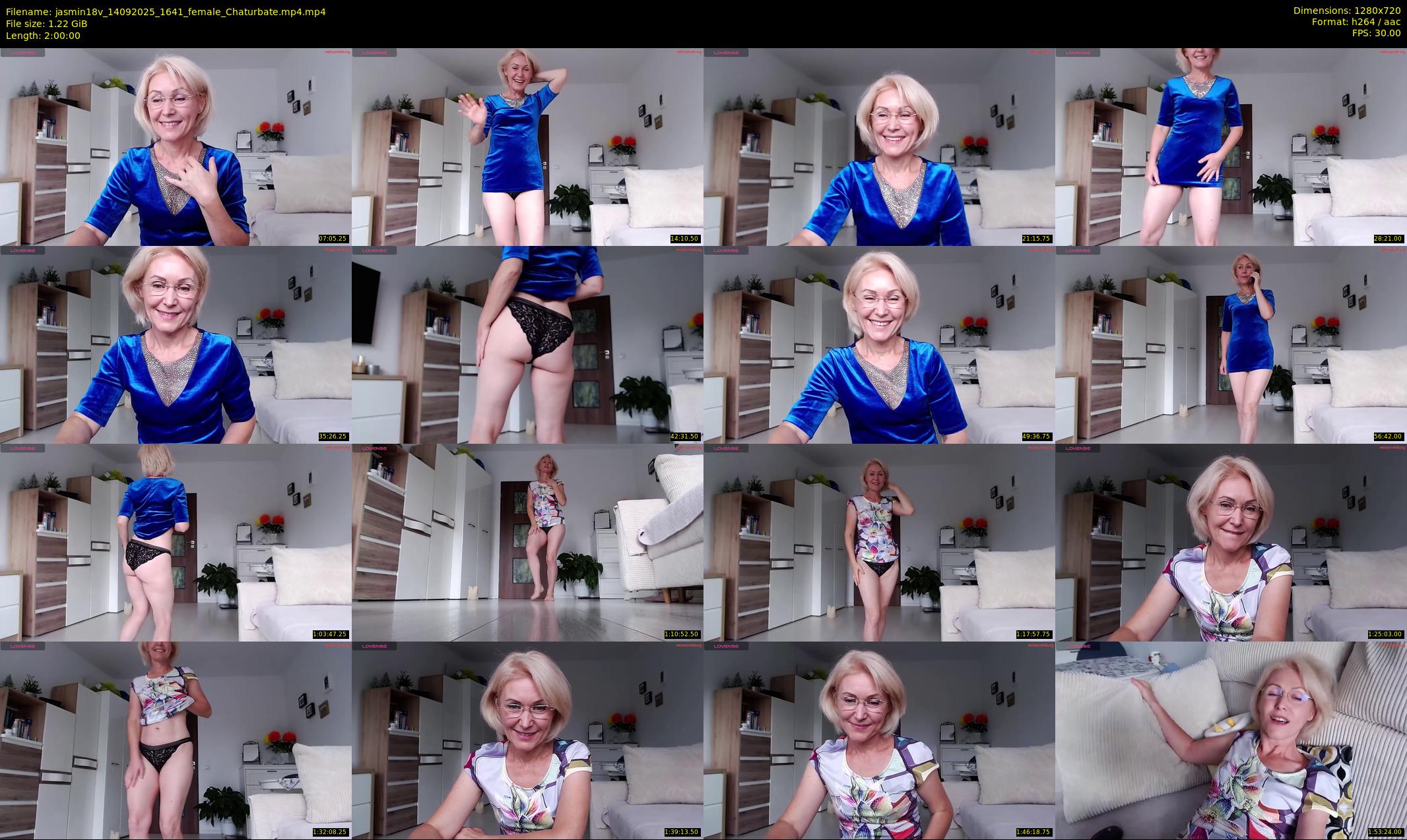 jasmin18v — 120 minute Chaturbate female cam show recording, 720p, Sep 14, 2025