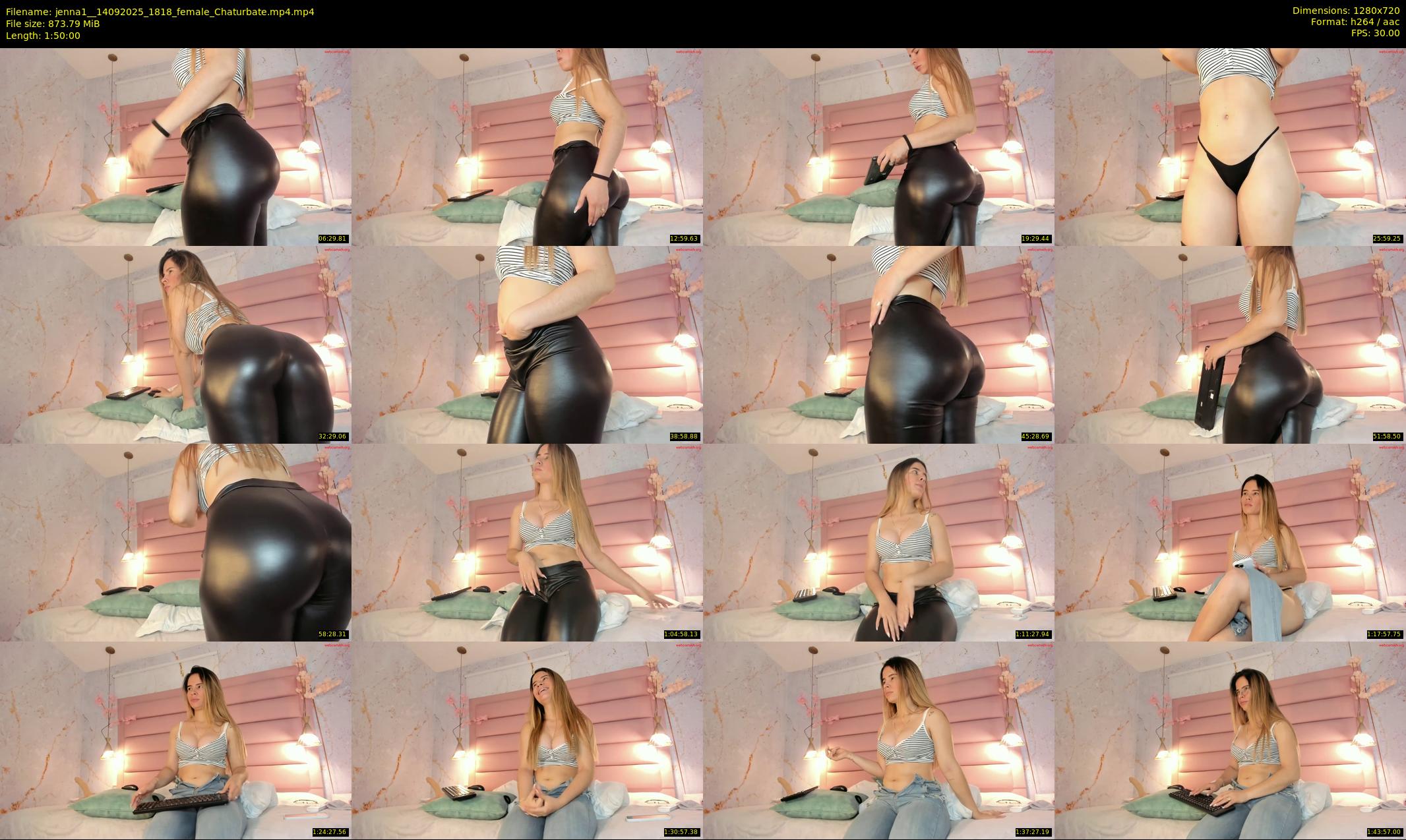 jenna1_ — 110 minute Chaturbate female cam show recording, 720p, Sep 14, 2025