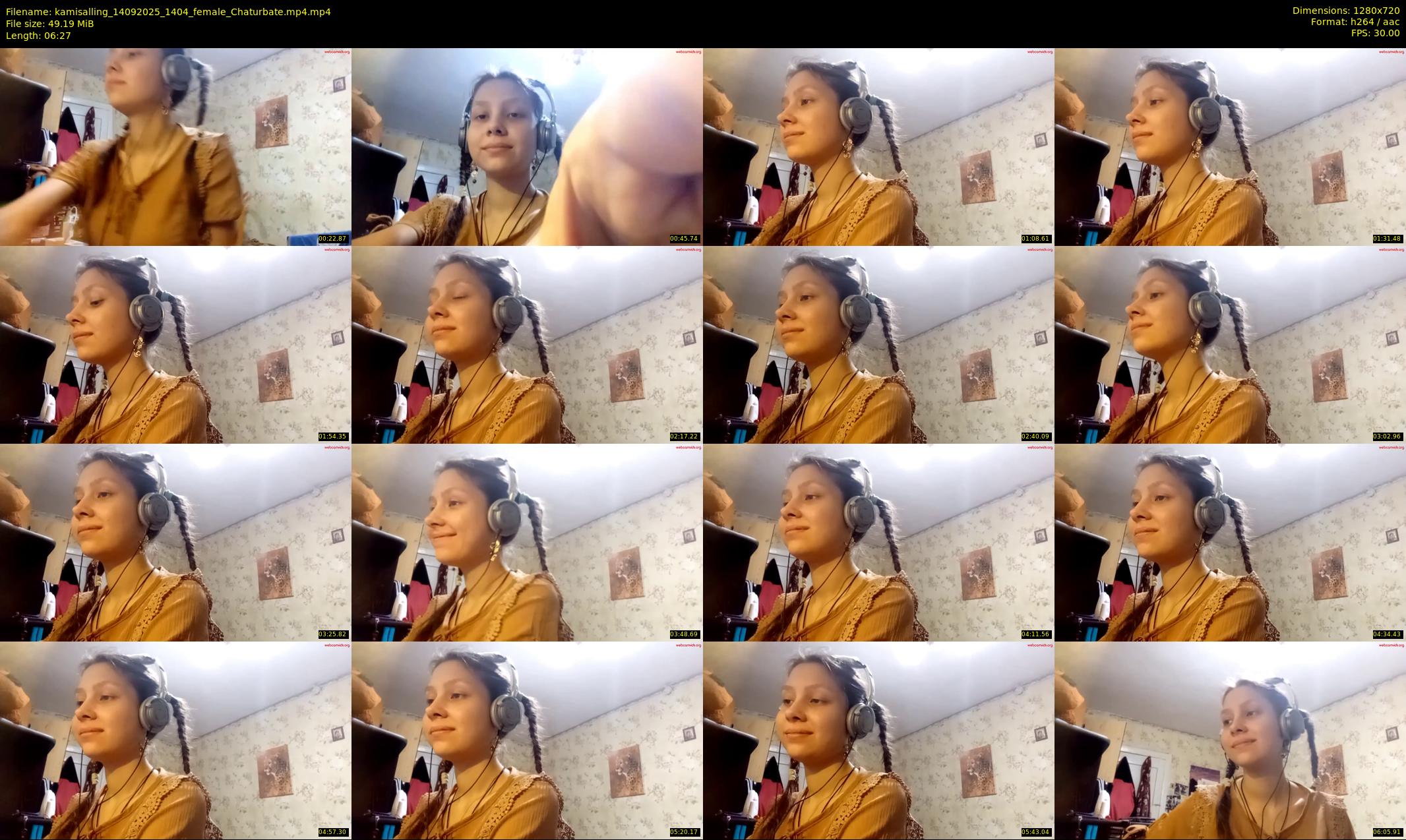 kamisalling — 7 minute Chaturbate female cam show recording, 720p, Sep 14, 2025