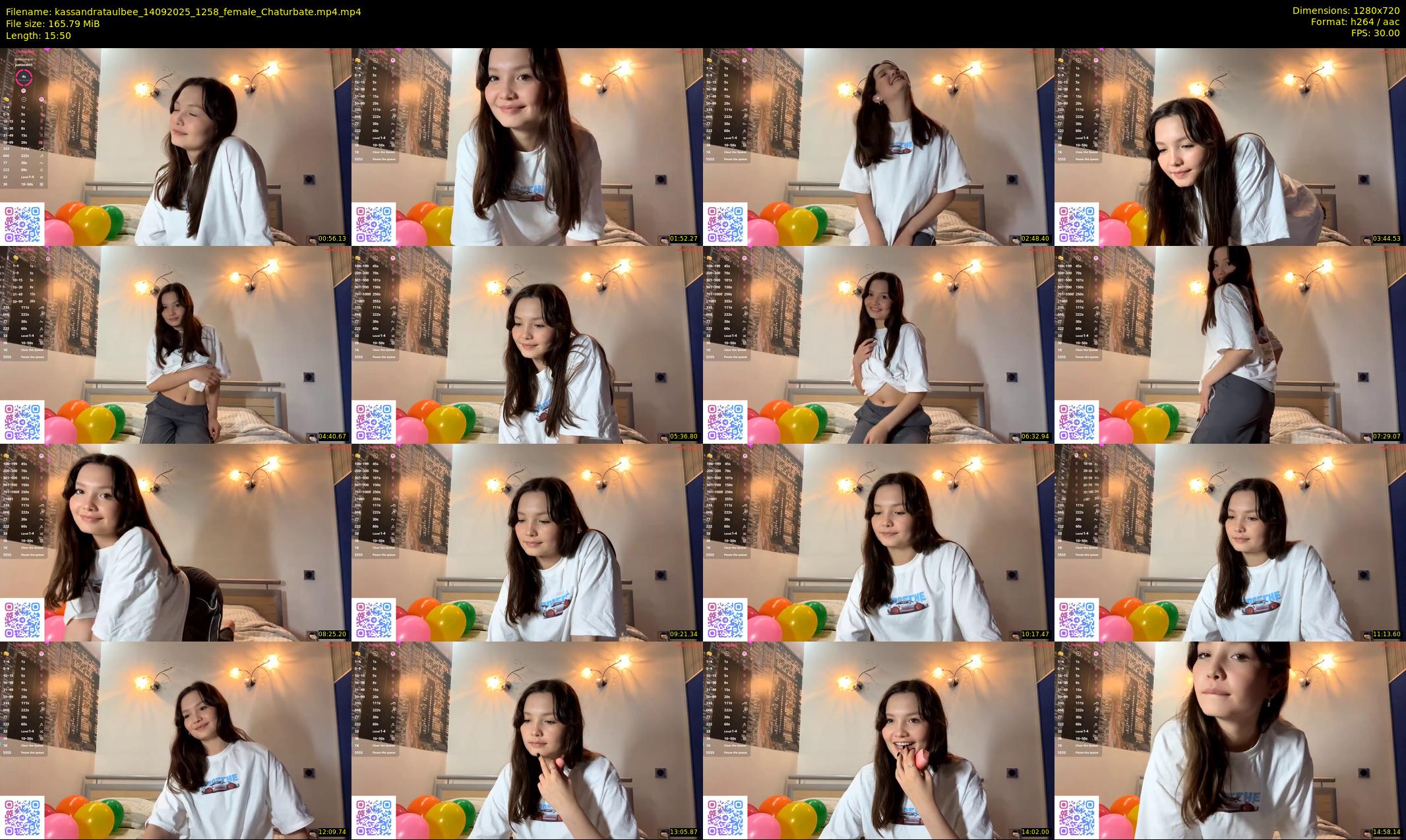 kassandrataulbee — 16 minute Chaturbate female cam show recording, 720p, Sep 14, 2025