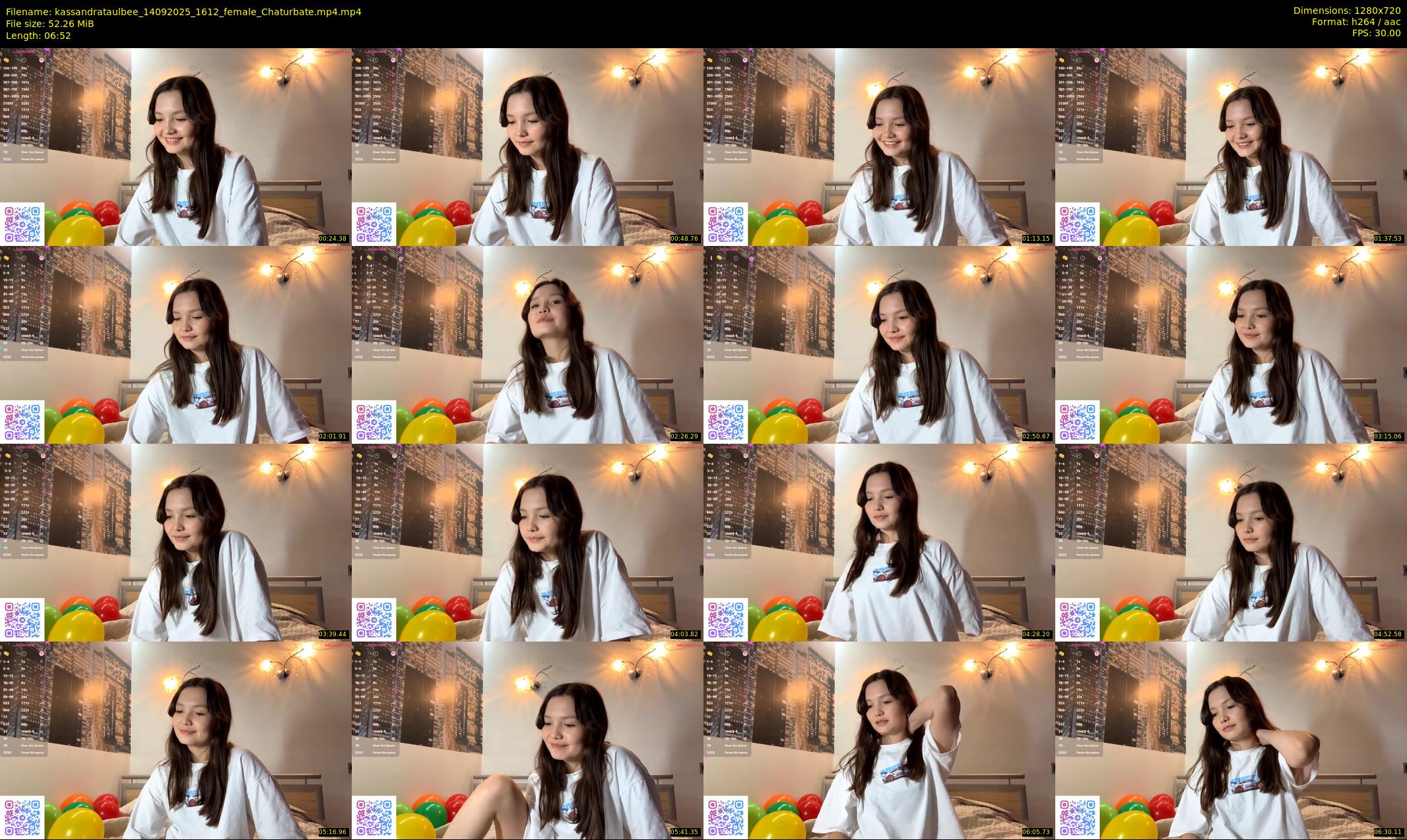 kassandrataulbee — 7 minute Chaturbate female cam show recording, 720p, Sep 14, 2025