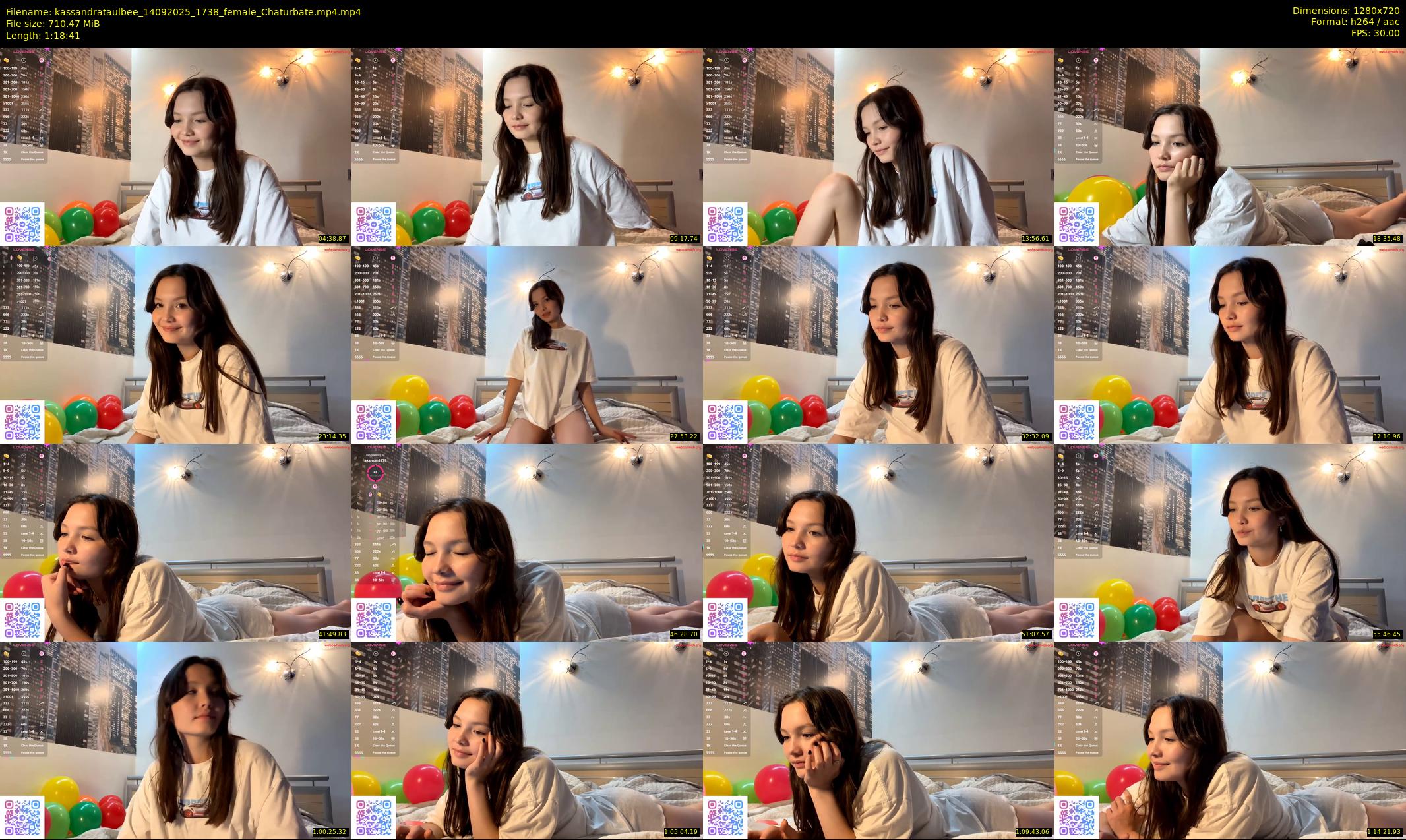 kassandrataulbee — 79 minute Chaturbate female cam show recording, 720p, Sep 14, 2025