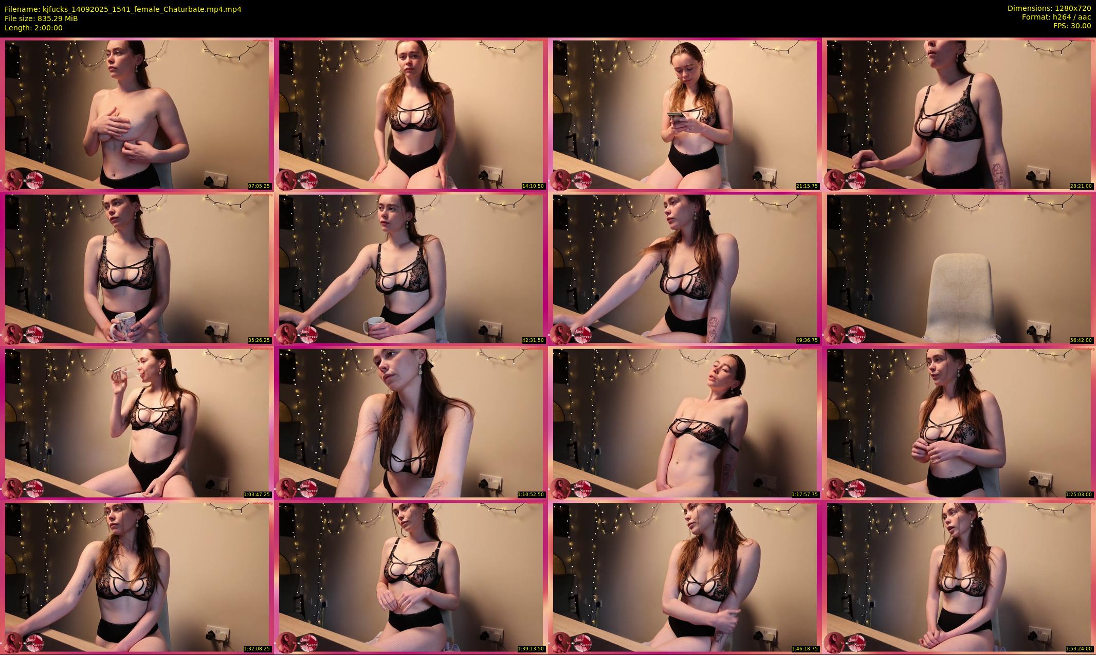 kjfucks — 120 minute Chaturbate couple cam show recording, 720p, Sep 14, 2025