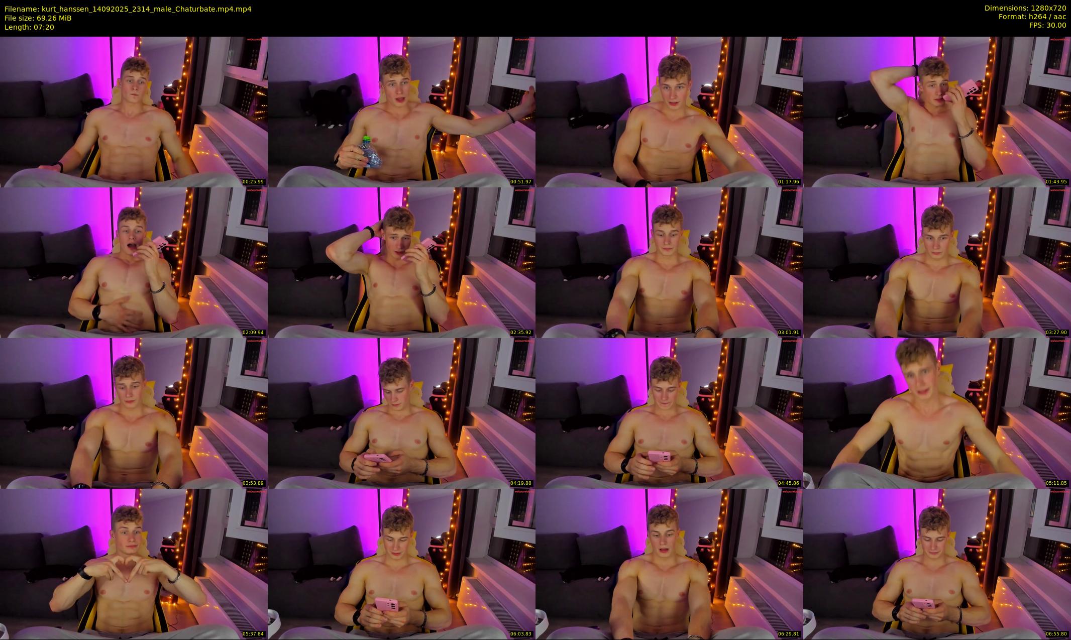 kurt_hanssen — 8 minute Chaturbate male cam show recording, 720p, Sep 14, 2025