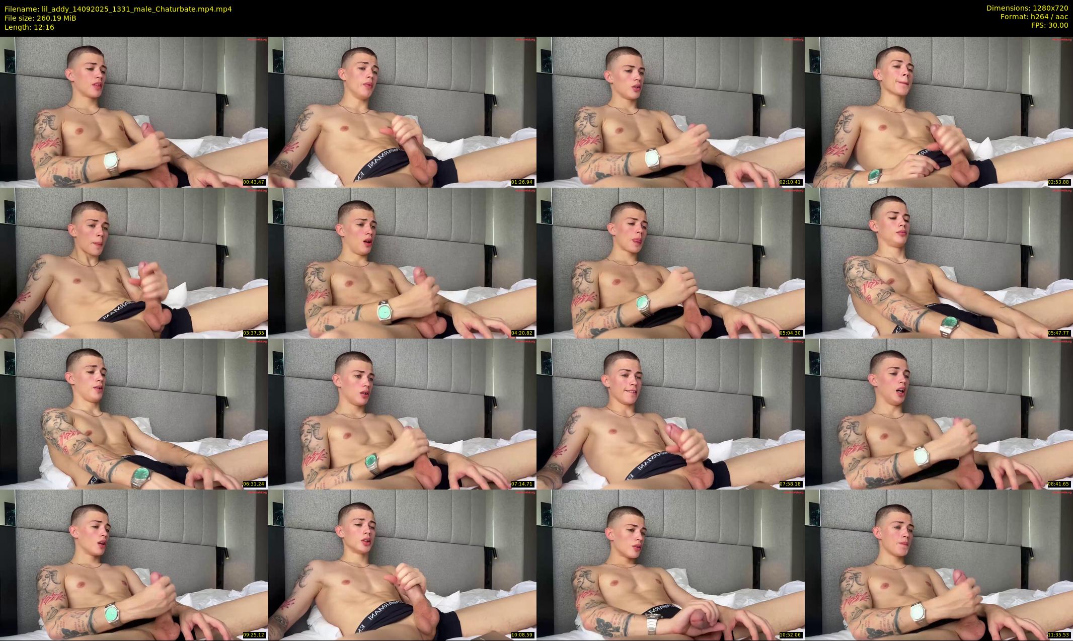 lil_addy — 13 minute Chaturbate male cam show recording, 720p, Sep 14, 2025