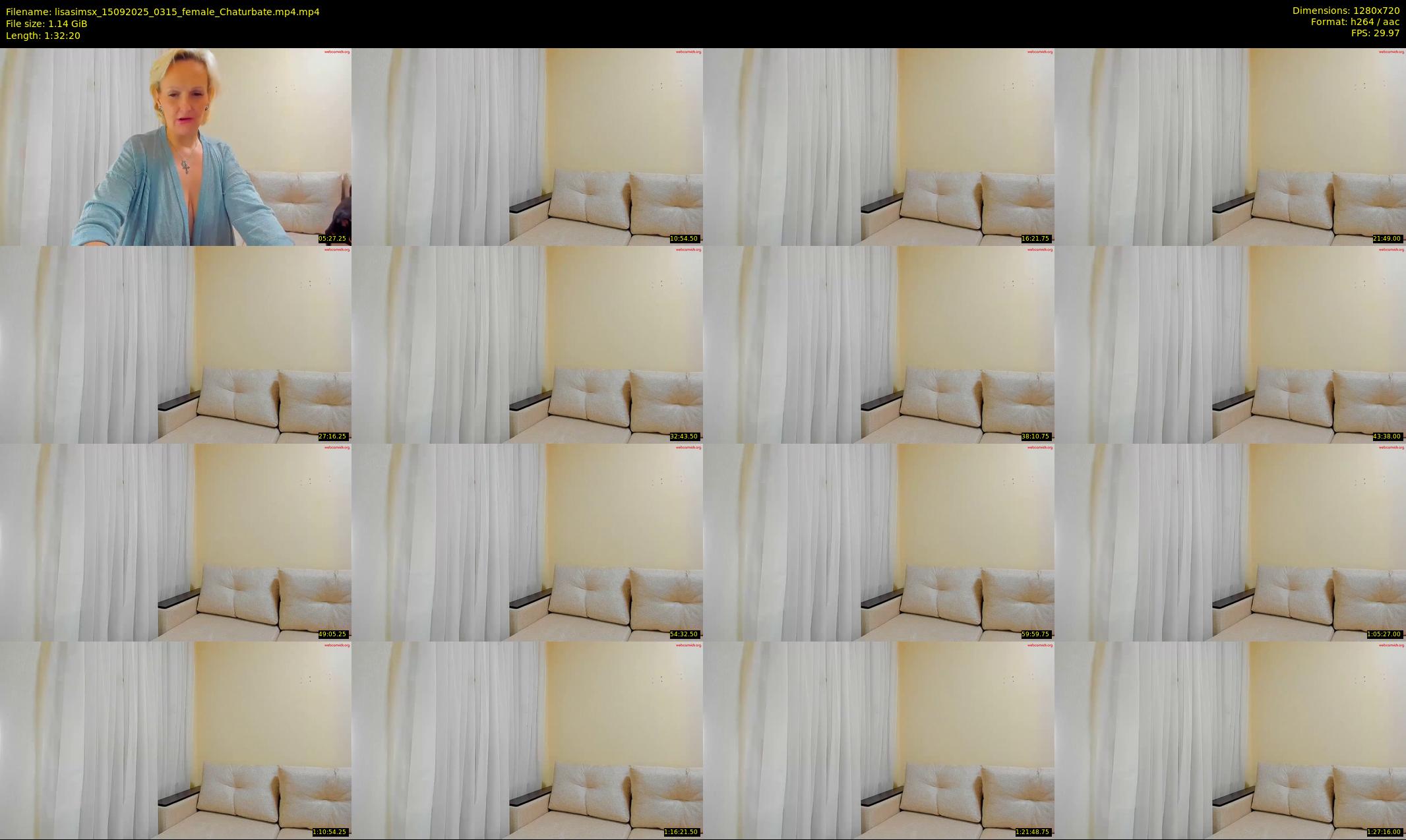 lisasimsx — 93 minute Chaturbate female cam show recording, 720p, Sep 15, 2025
