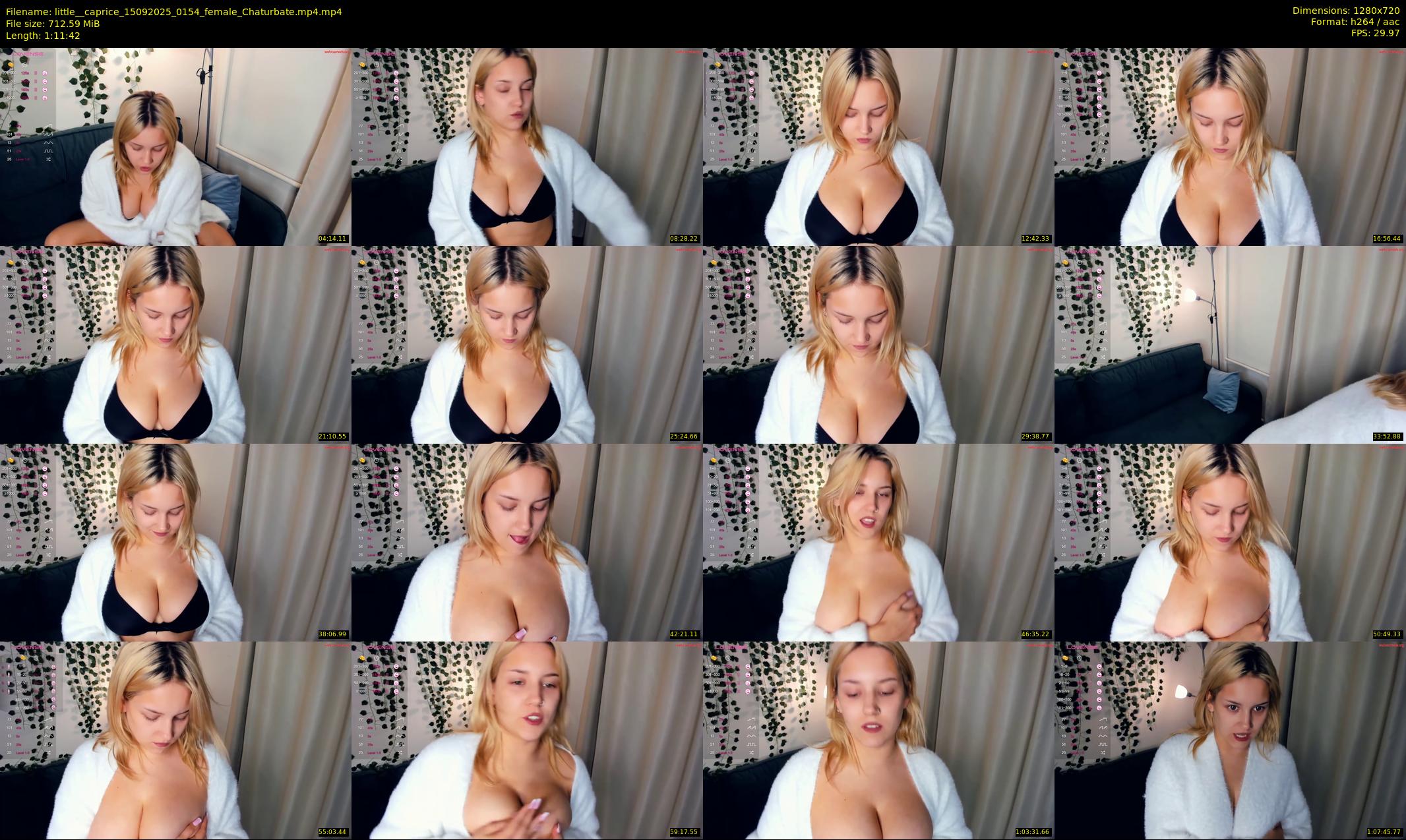 little__caprice — 72 minute Chaturbate female cam show recording, 720p, Sep 15, 2025