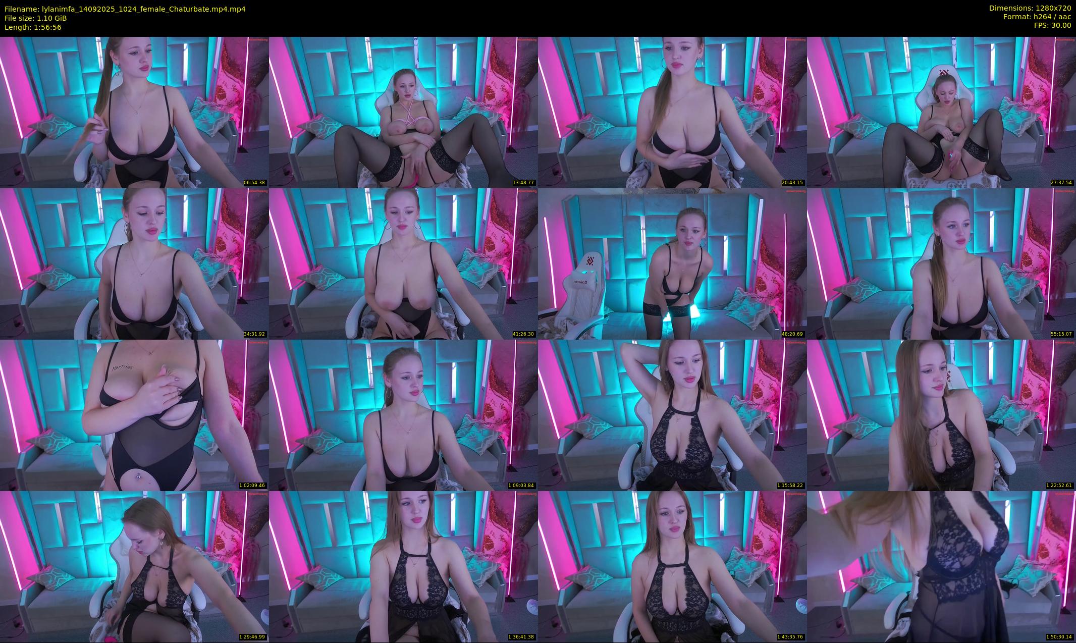 lylanimfa — 117 minute Chaturbate female cam show recording, 720p, Sep 14, 2025