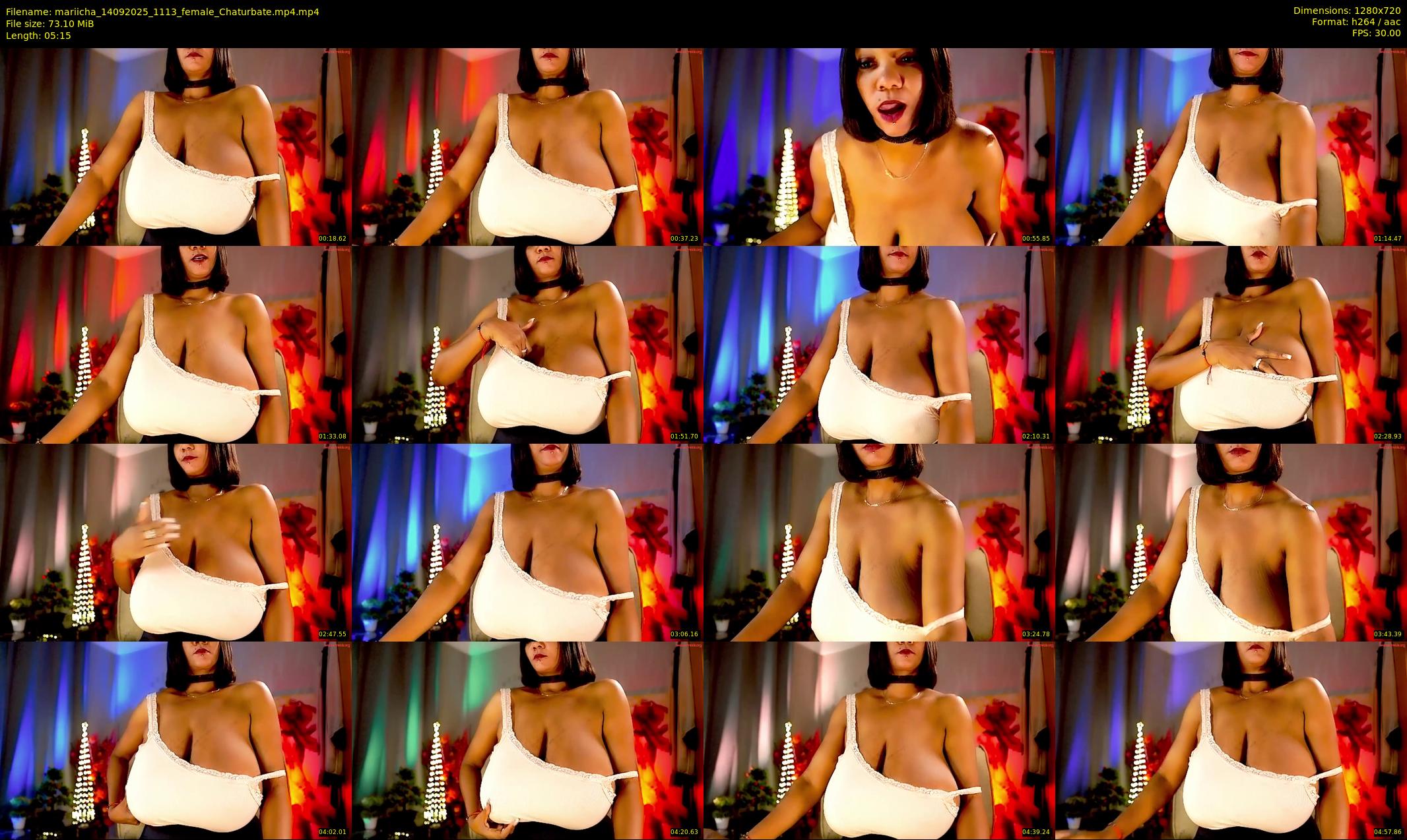 mariicha — 6 minute Chaturbate female cam show recording, 720p, Sep 14, 2025
