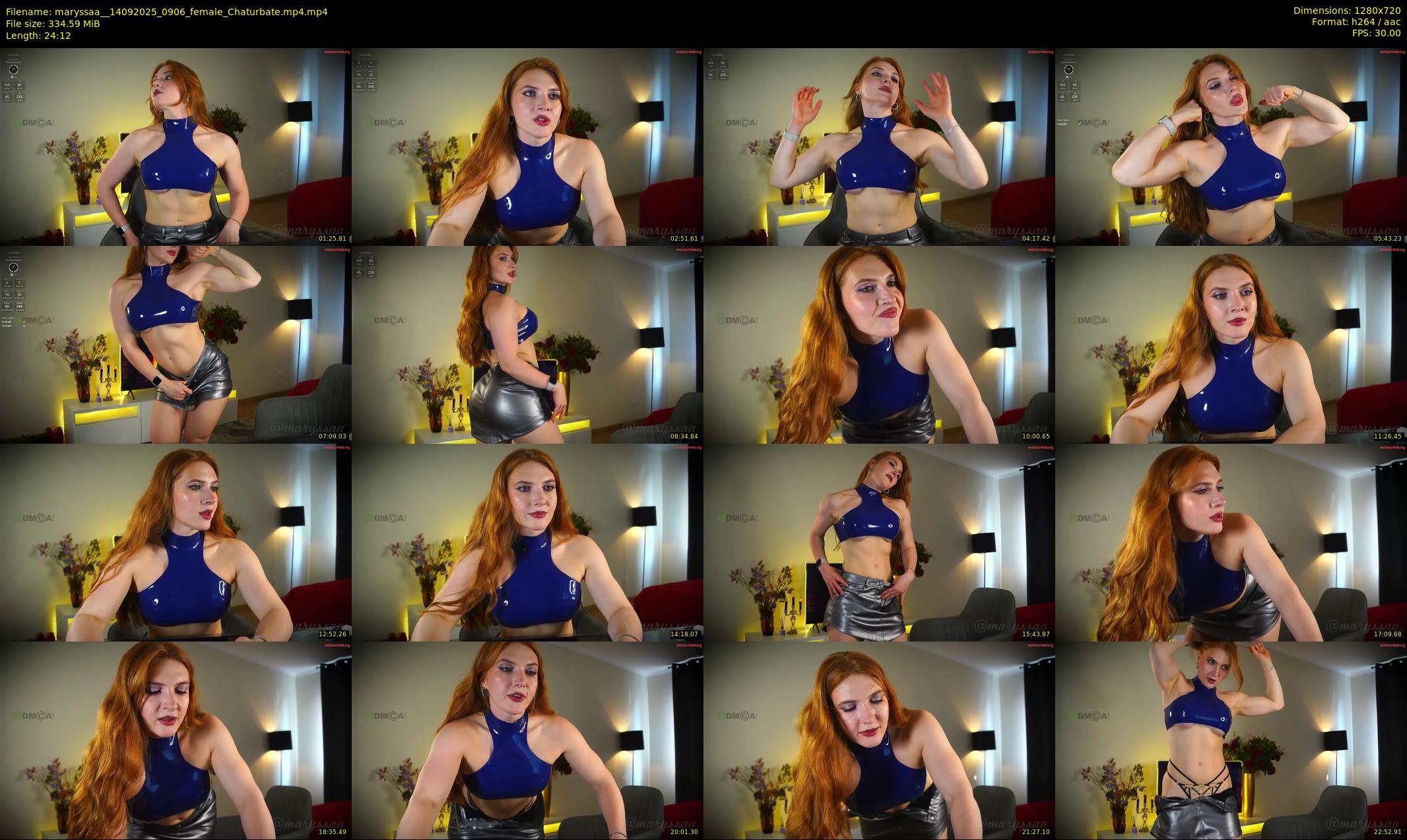 maryssaa_ — 25 minute Chaturbate female cam show recording, 720p, Sep 14, 2025