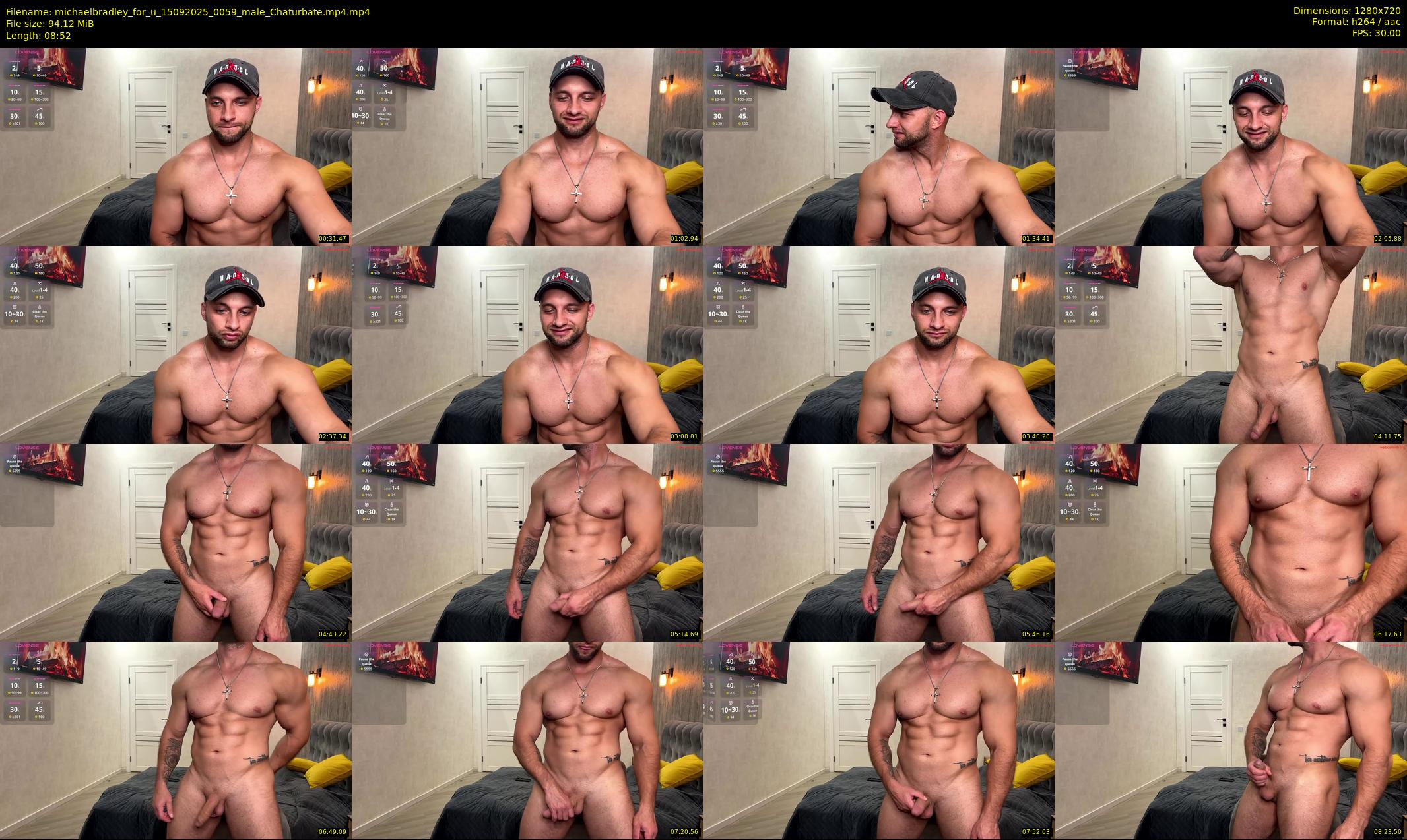michaelbradley_for_u — 9 minute Chaturbate male cam show recording, 720p, Sep 15, 2025