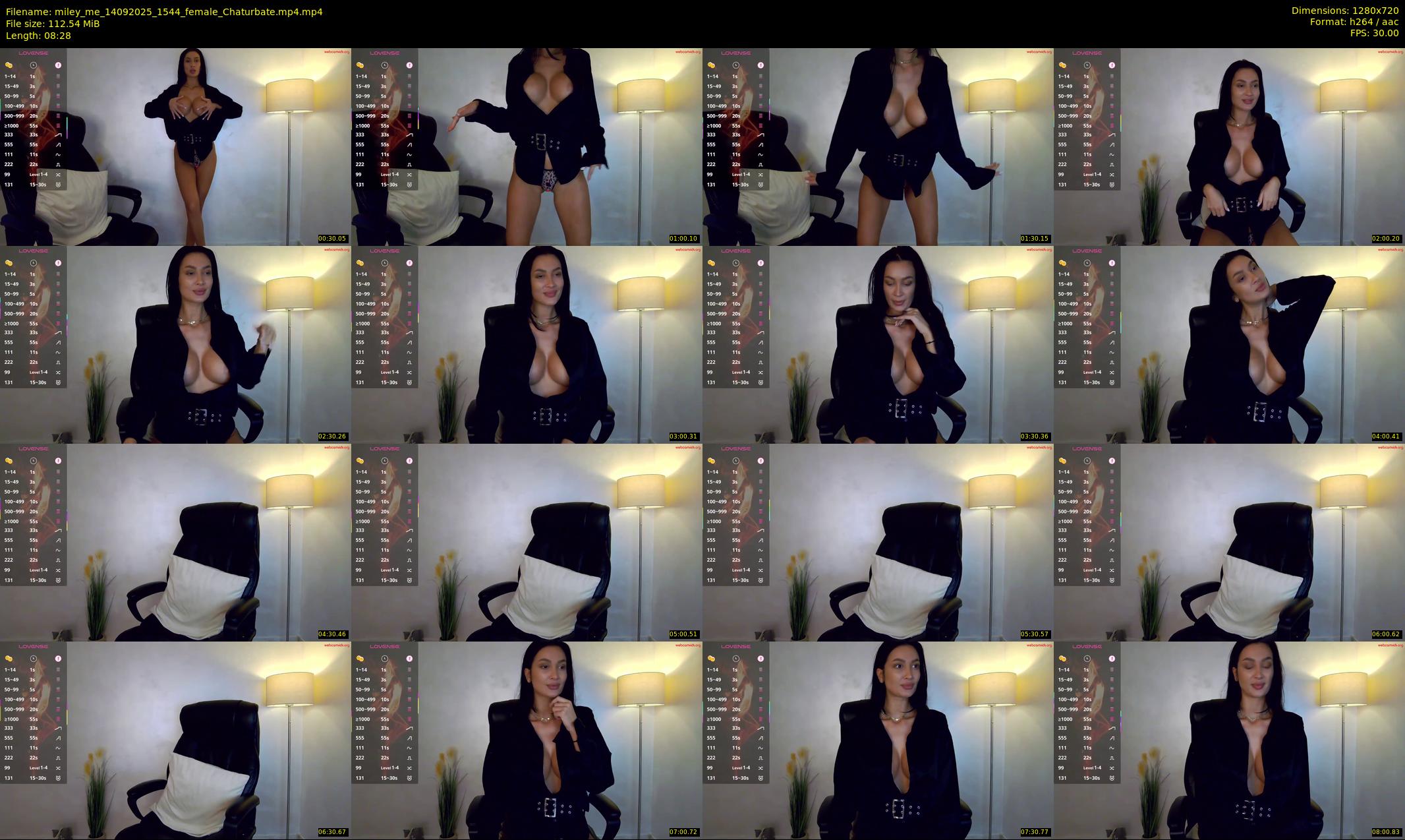 miley_me — 9 minute Chaturbate female cam show recording, 720p, Sep 14, 2025