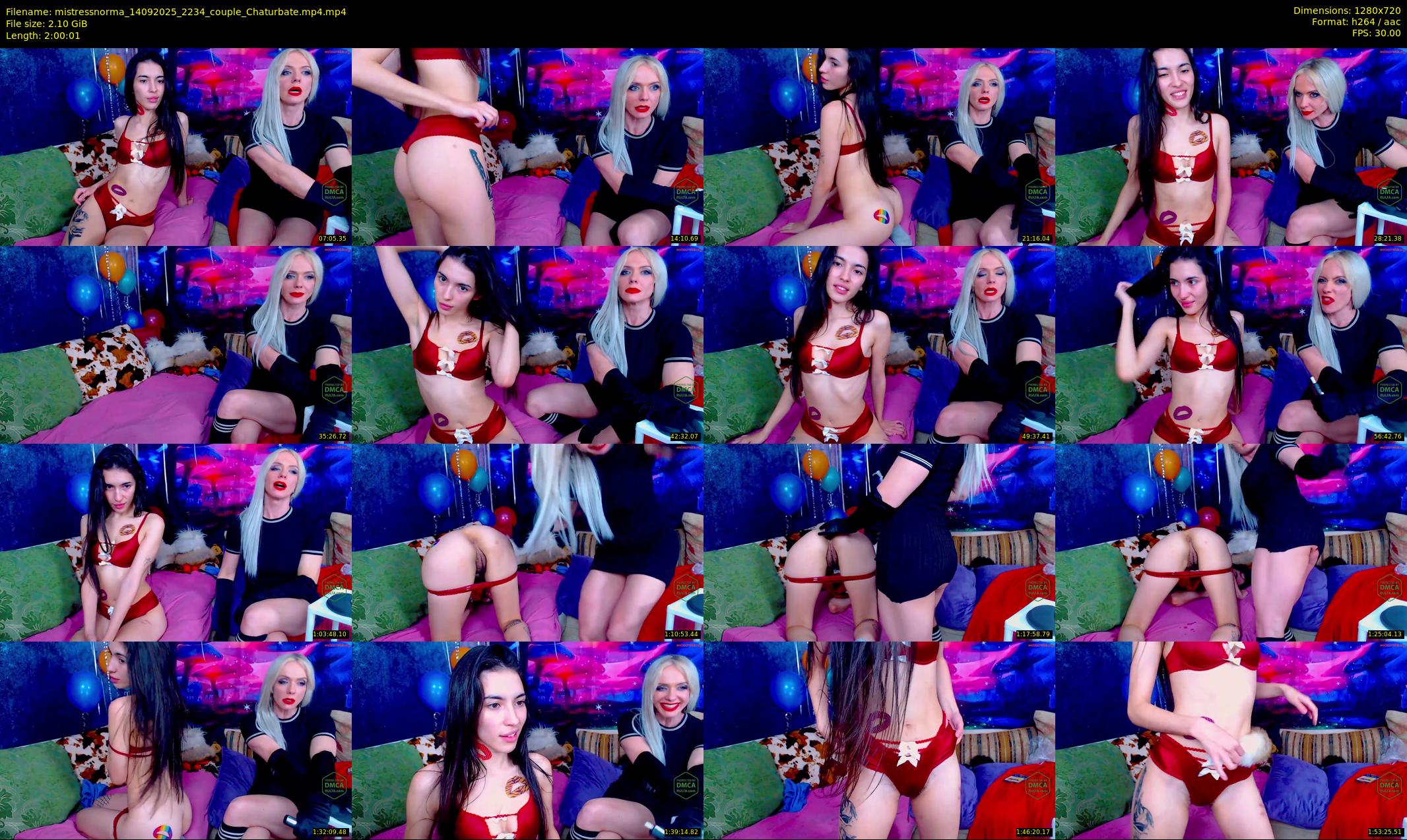 mistressnorma — 121 minute Chaturbate female cam show recording, 720p, Sep 14, 2025