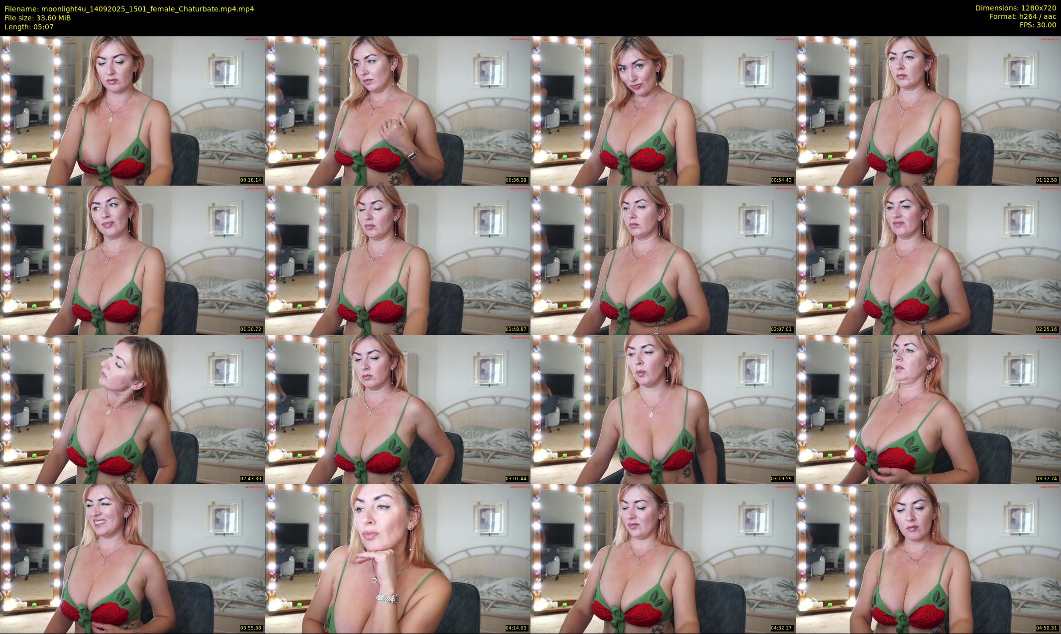 moonlight4u — 6 minute Chaturbate female cam show recording, 720p, Sep 14, 2025