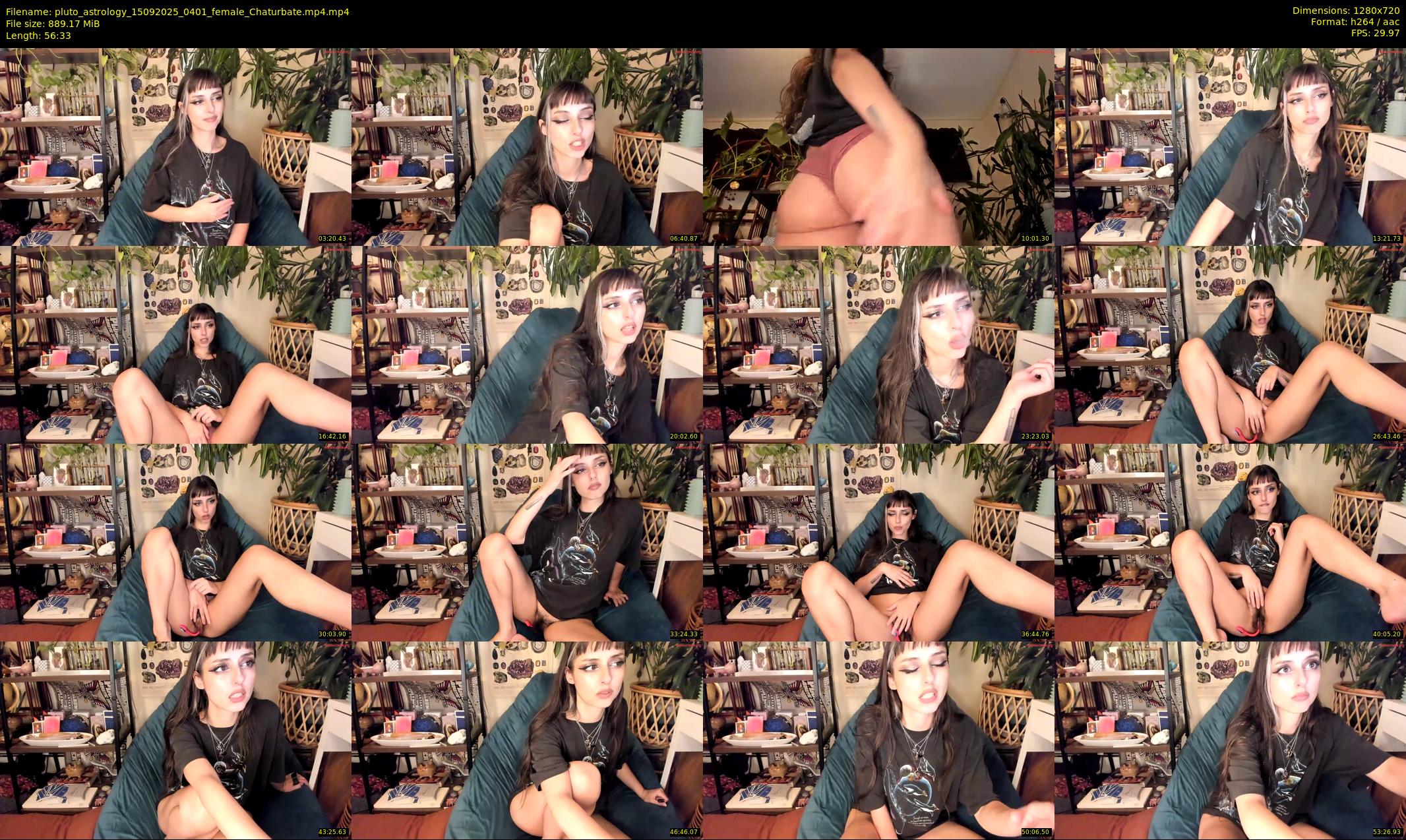 pluto_astrology — 57 minute Chaturbate female cam show recording, 720p, Sep 15, 2025