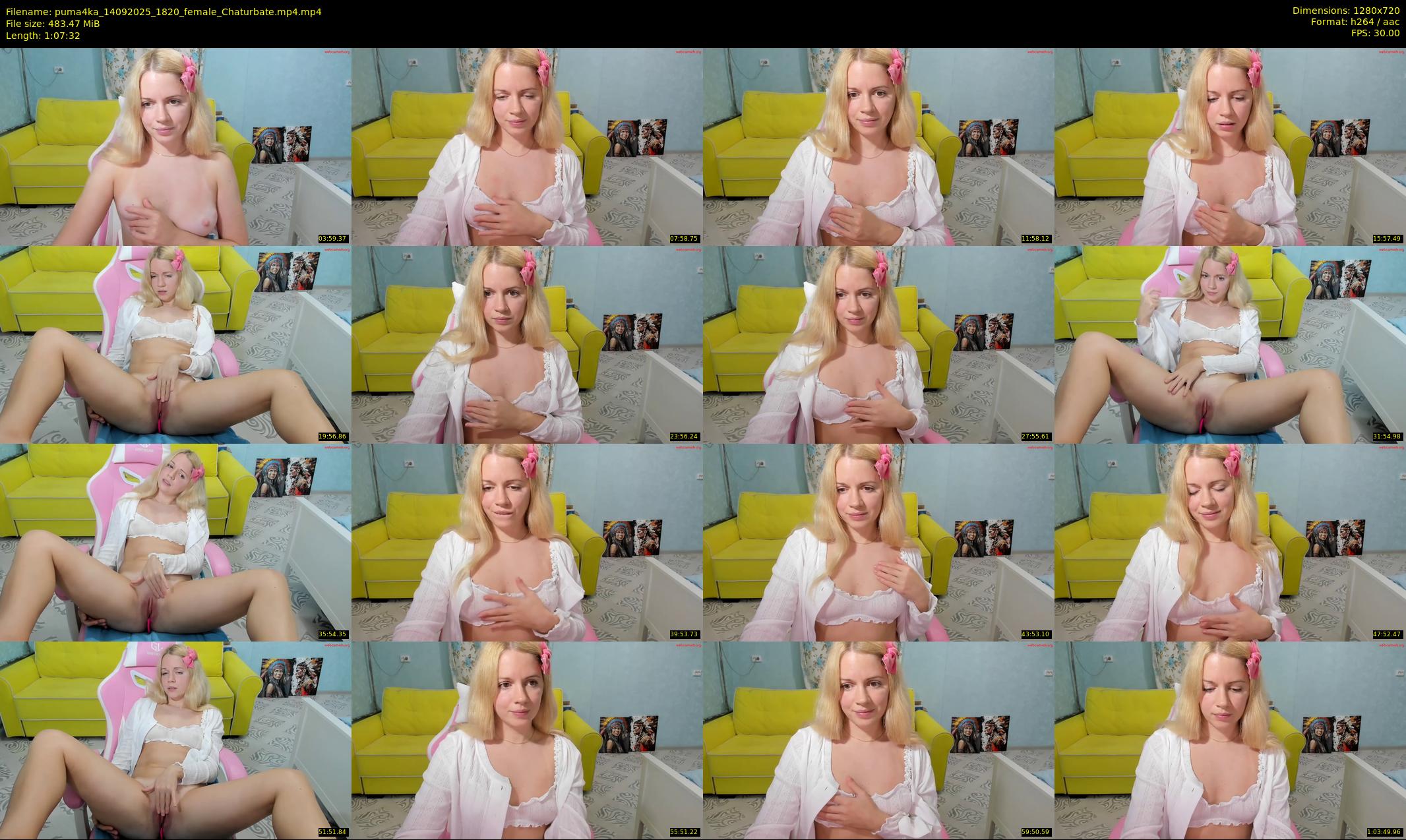 puma4ka — 68 minute Chaturbate female cam show recording, 720p, Sep 14, 2025
