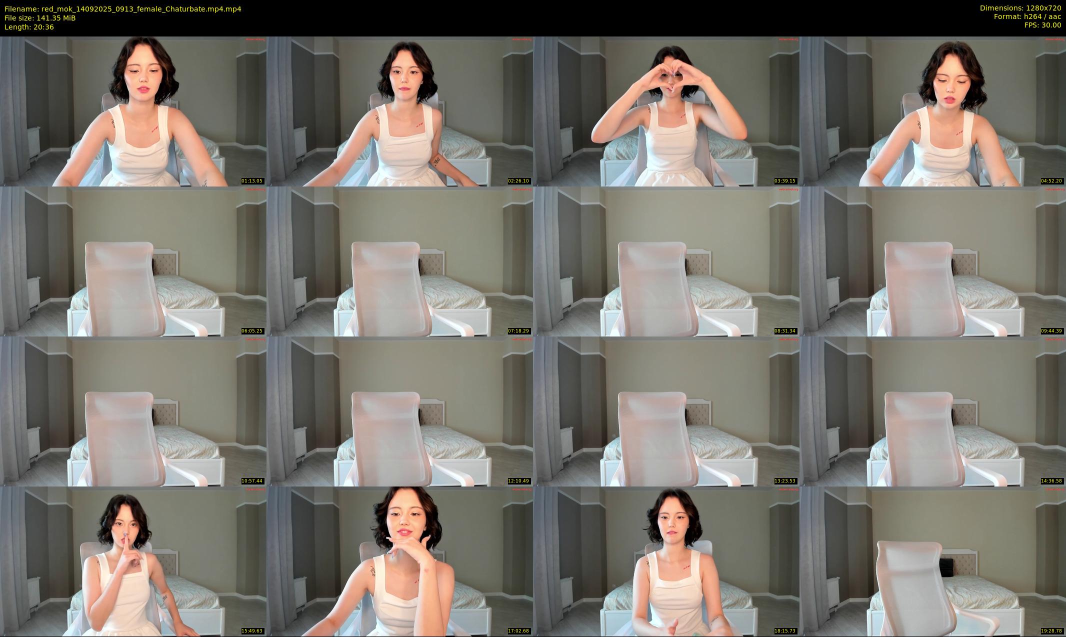 red_mok — 21 minute Chaturbate female cam show recording, 720p, Sep 14, 2025
