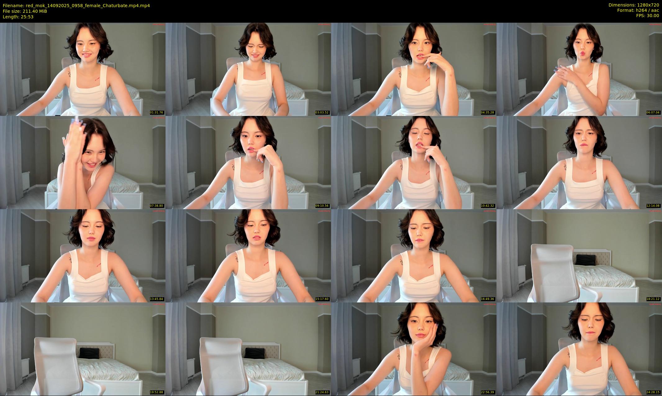 red_mok — 26 minute Chaturbate female cam show recording, 720p, Sep 14, 2025