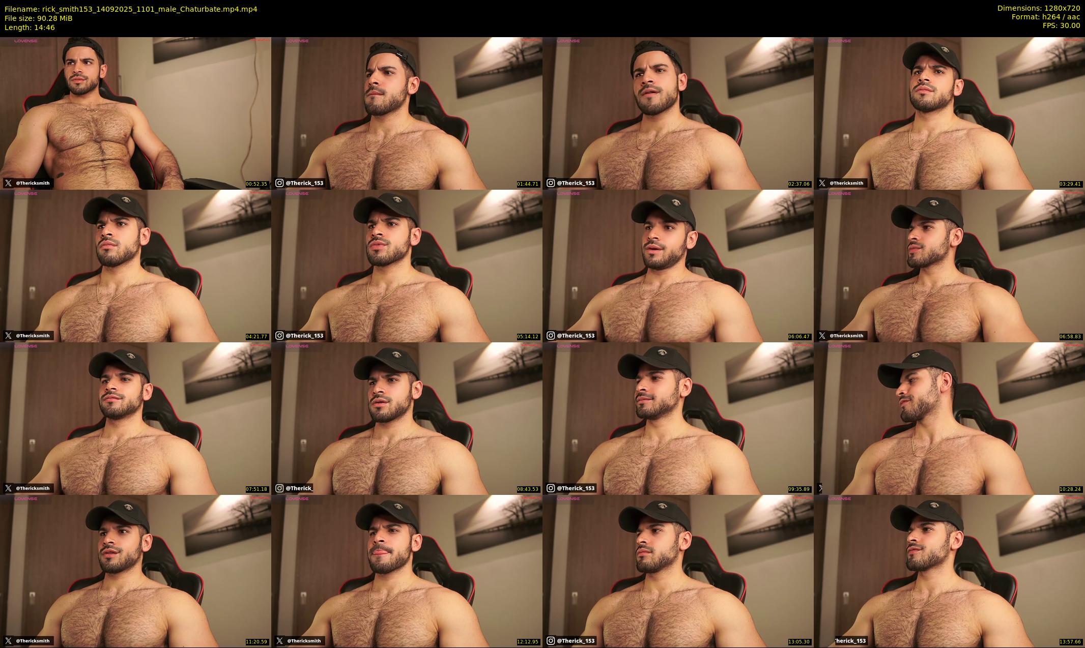 rick_smith153 — 15 minute Chaturbate male cam show recording, 720p, Sep 14, 2025