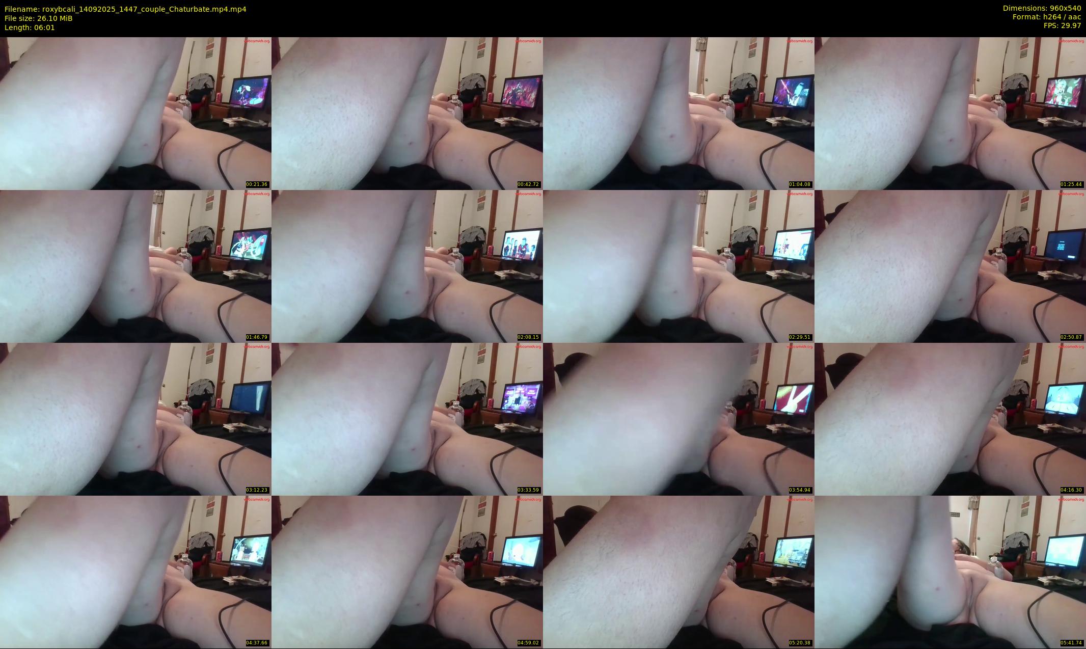 roxybcali — 7 minute Chaturbate couple cam show recording, 480p, Sep 14, 2025