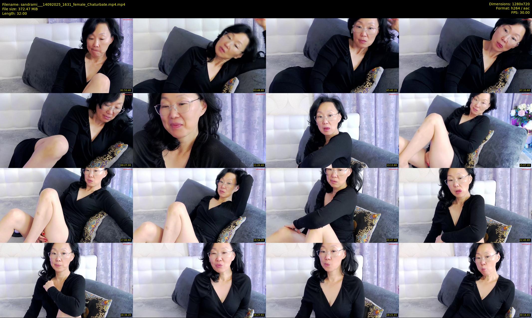 sandrami__ — 32 minute Chaturbate female cam show recording, 720p, Sep 14, 2025