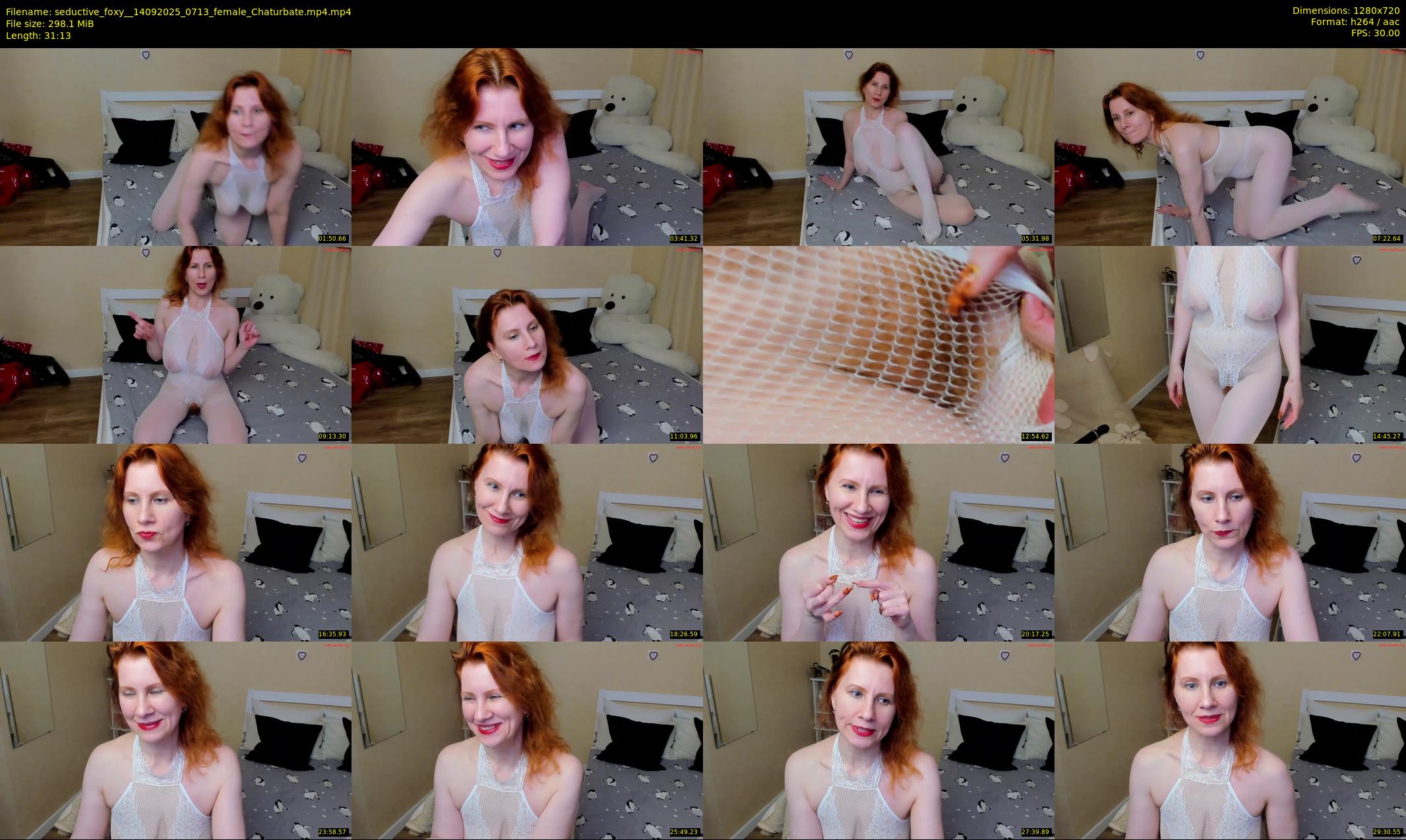 seductive_foxy_ — 32 minute Chaturbate female cam show recording, 720p, Sep 14, 2025