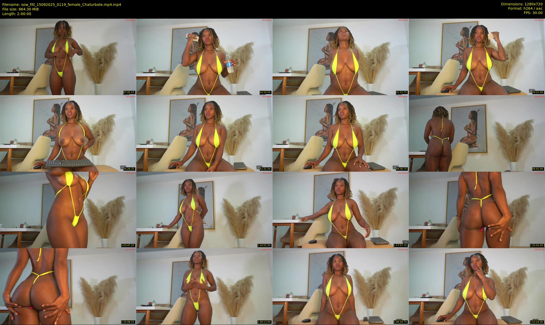 sow_fitt — 120 minute Chaturbate female cam show recording, 720p, Sep 15, 2025