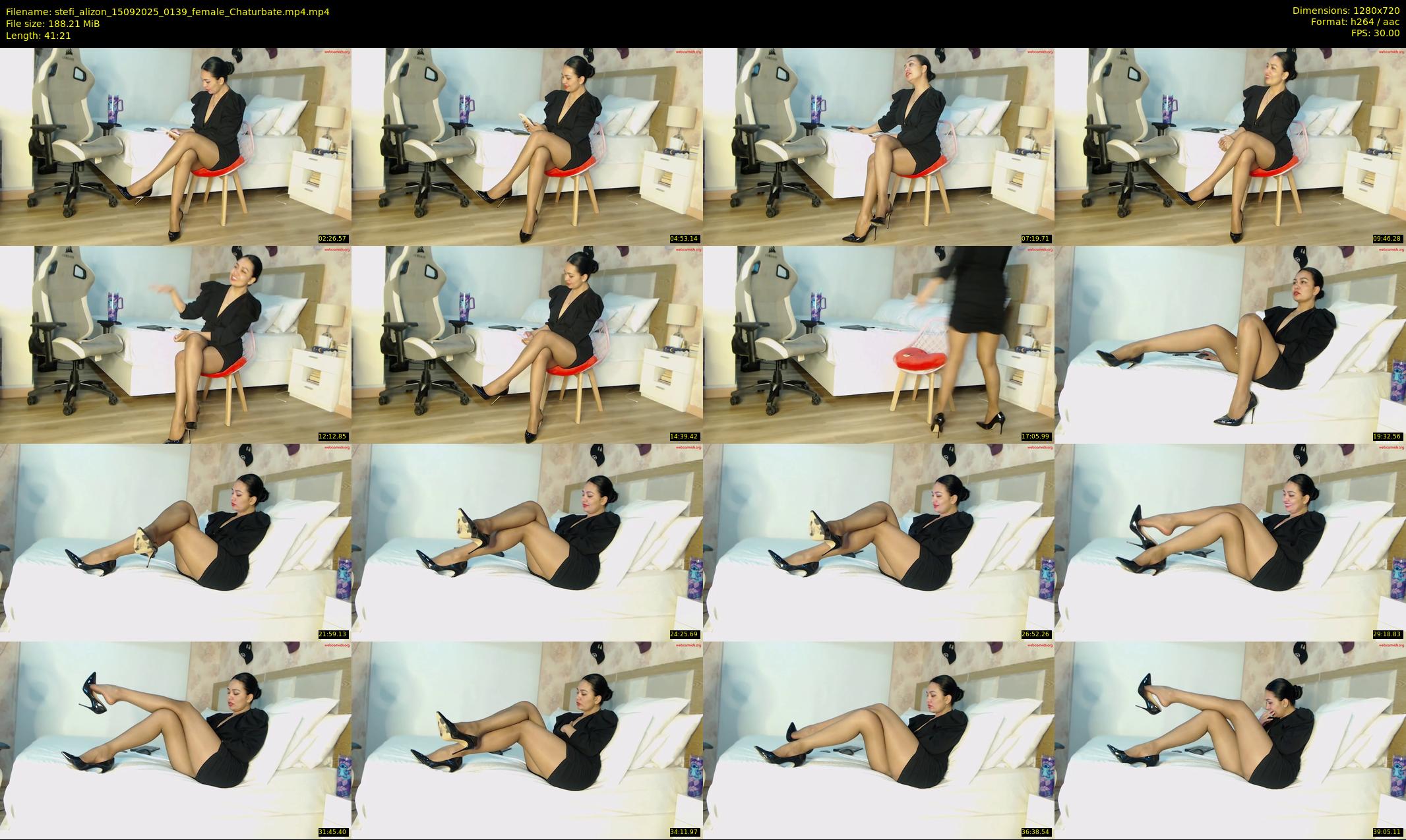 stefi_alizon — 42 minute Chaturbate female cam show recording, 720p, Sep 15, 2025