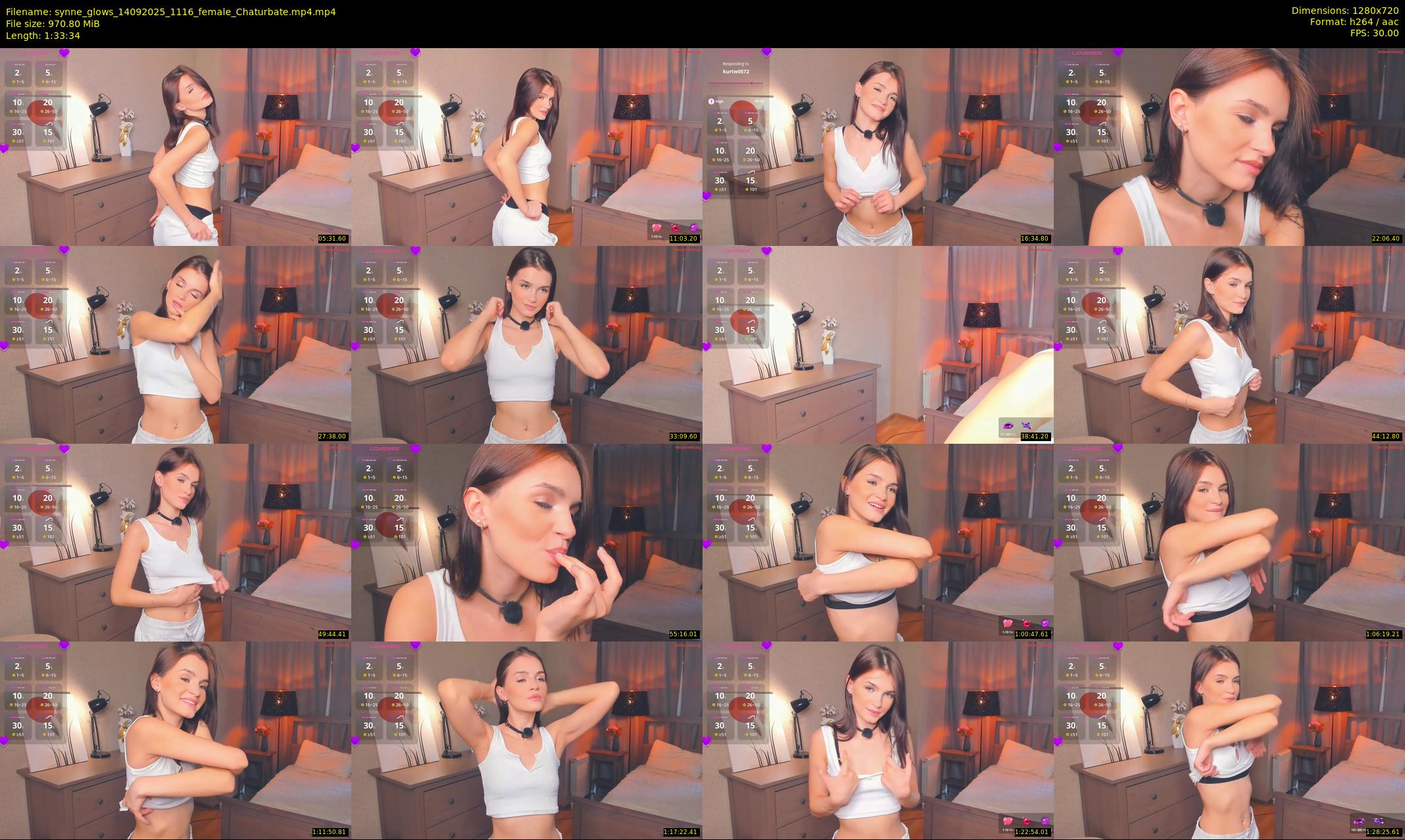 synne_glows — 94 minute Chaturbate female cam show recording, 720p, Sep 14, 2025
