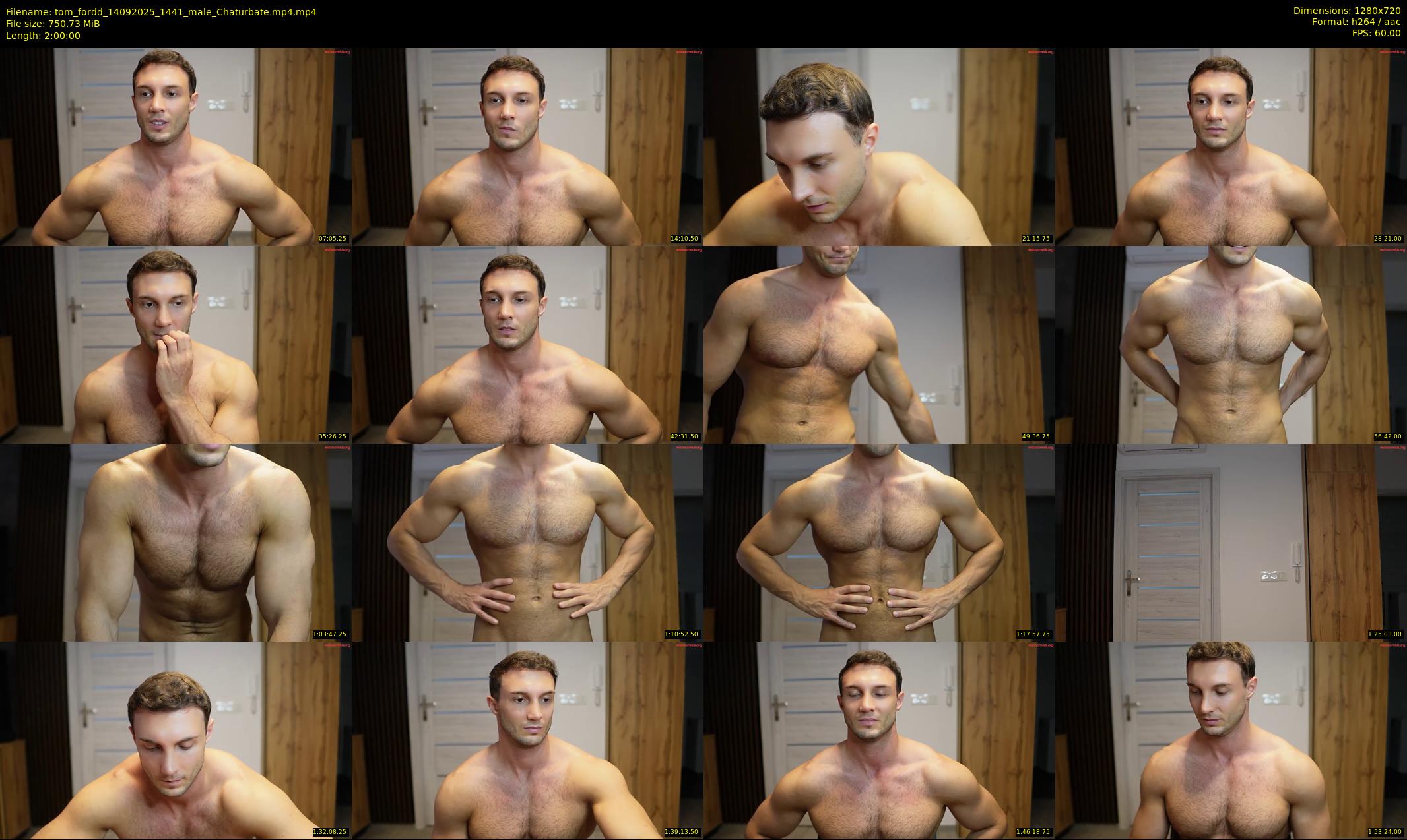 tom_fordd — 120 minute Chaturbate male cam show recording, 720p, Sep 14, 2025