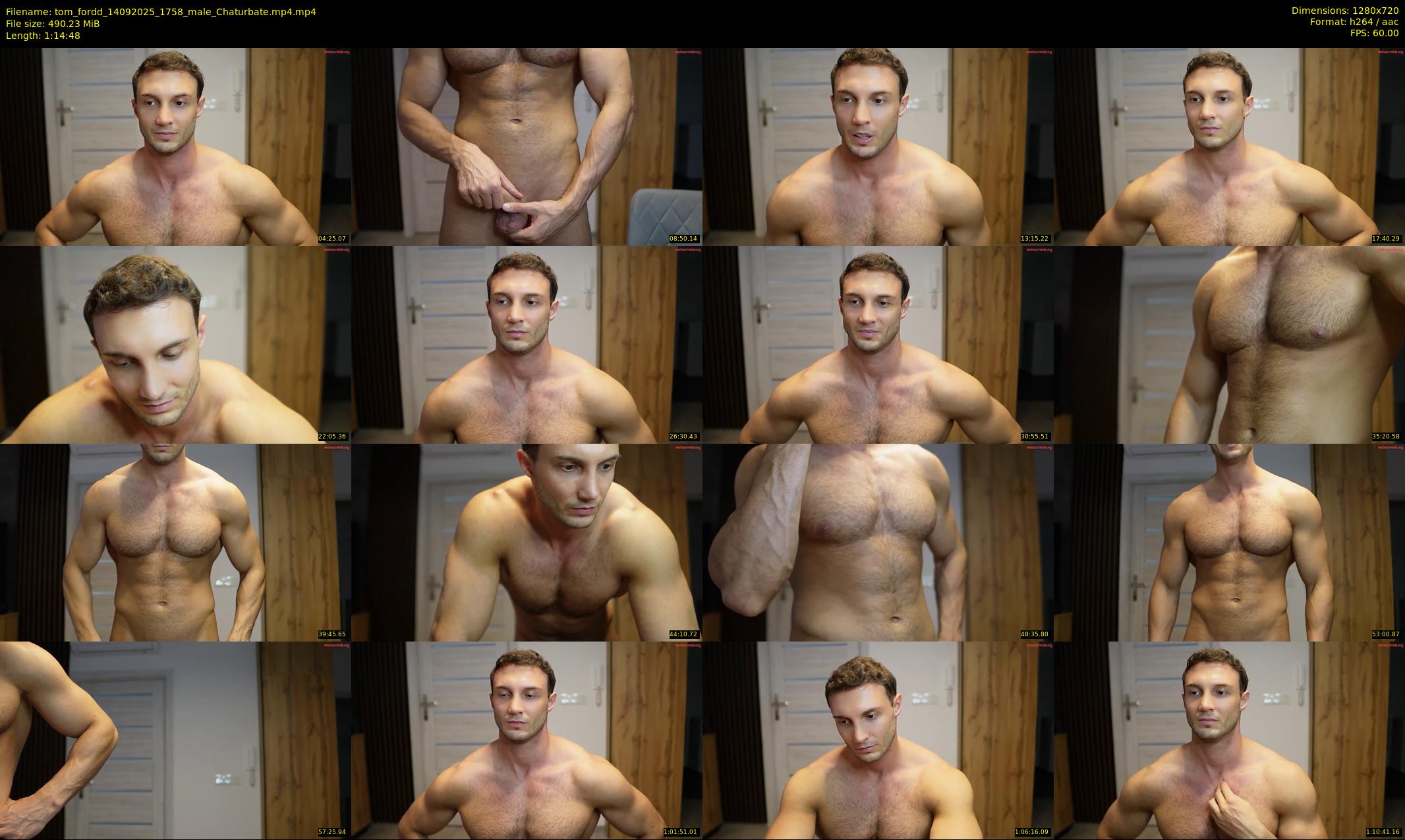 tom_fordd — 75 minute Chaturbate male cam show recording, 720p, Sep 14, 2025
