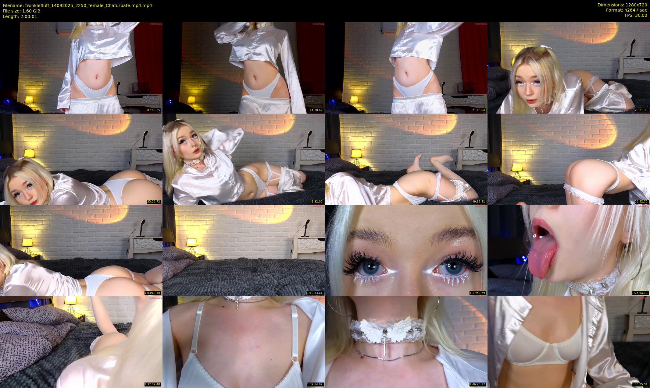 twinklefluff — 121 minute Chaturbate female cam show recording, 720p, Sep 14, 2025